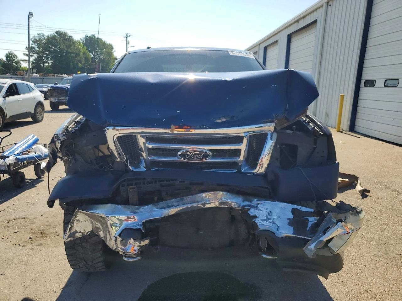 2007 Ford F150 Blue vin: 1FTPX14V57FB66916