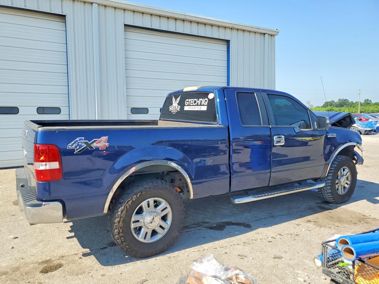 2007 Ford F150 Blue vin: 1FTPX14V57FB66916