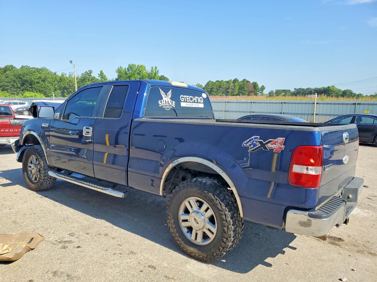2007 Ford F150 Blue vin: 1FTPX14V57FB66916
