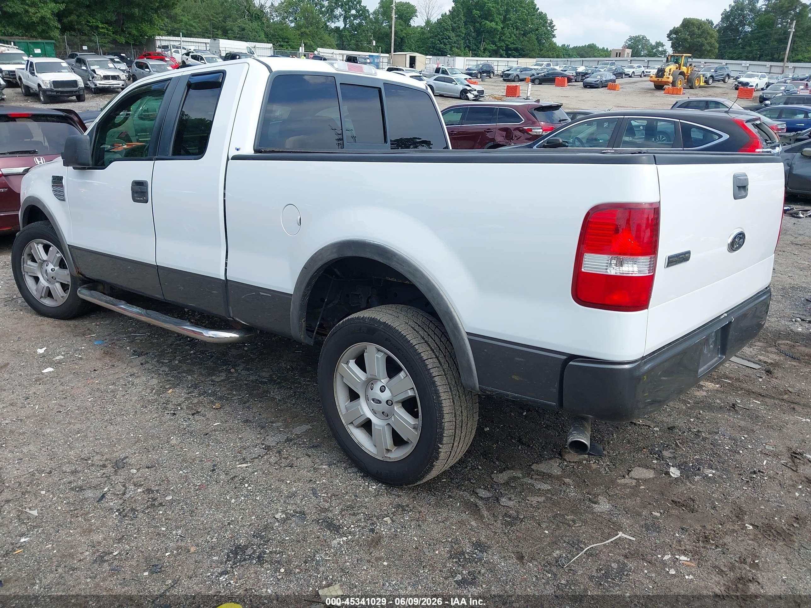 2008 Ford F-150 60th Anniversary/fx4/lariat/xl/xlt White vin: 1FTPX14V58FB32427