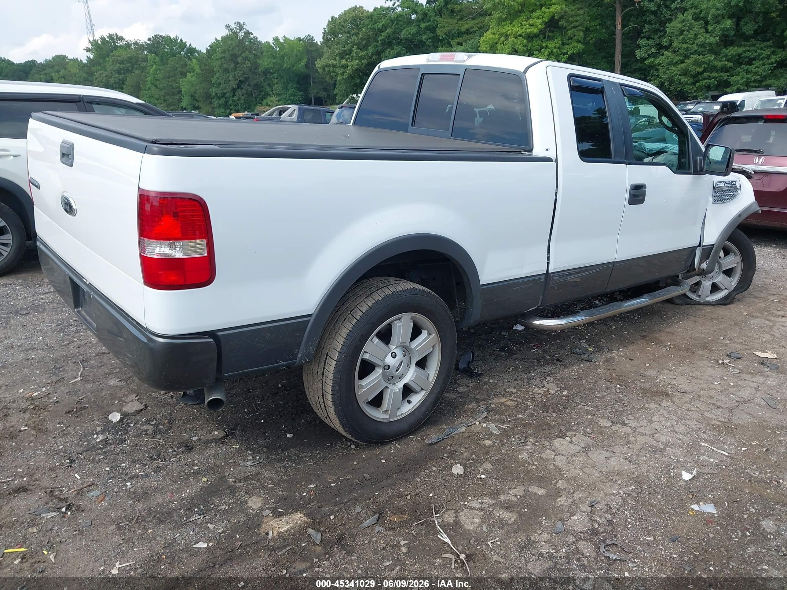 2008 Ford F-150 60th Anniversary/fx4/lariat/xl/xlt White vin: 1FTPX14V58FB32427