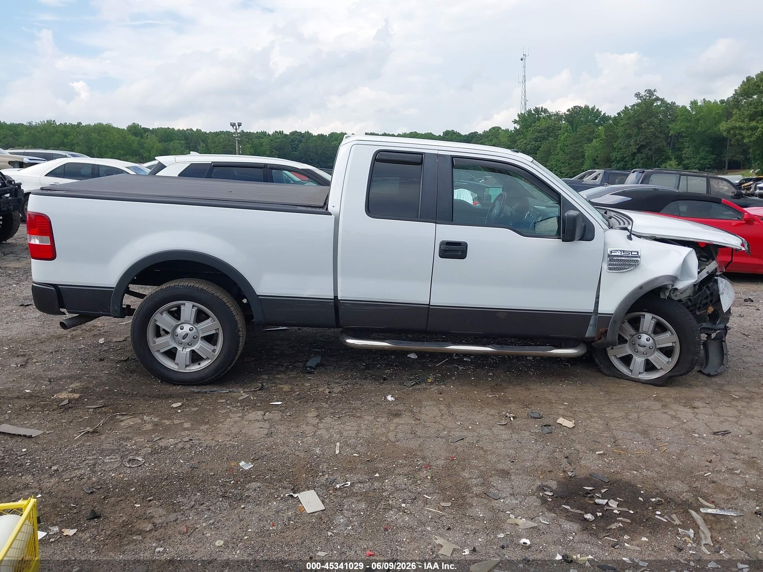 2008 Ford F-150 60th Anniversary/fx4/lariat/xl/xlt White vin: 1FTPX14V58FB32427