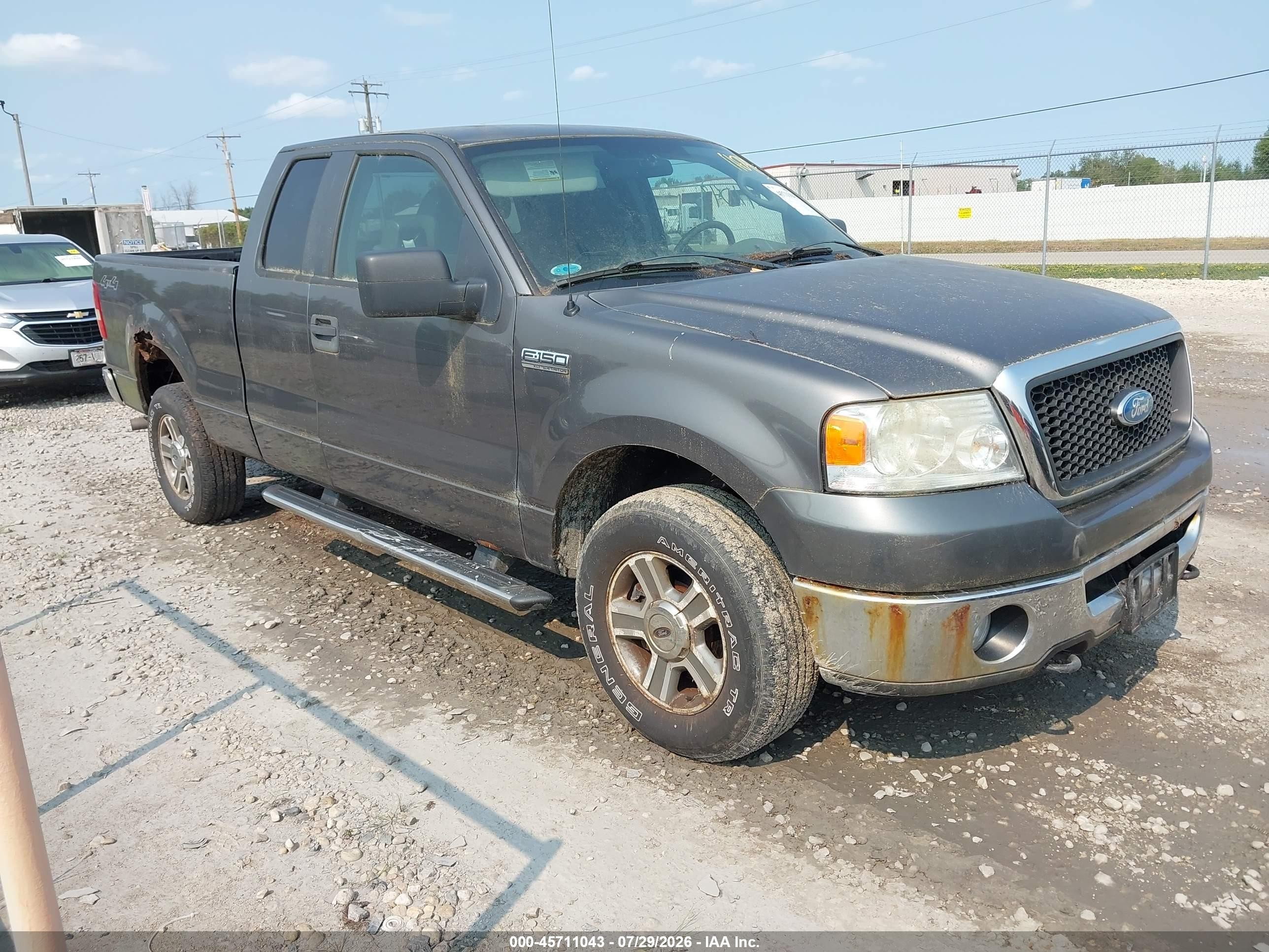 2008 Ford F-150 60th Anniversary/fx4/lariat/xl/xlt Gray vin: 1FTPX14V58FB70367