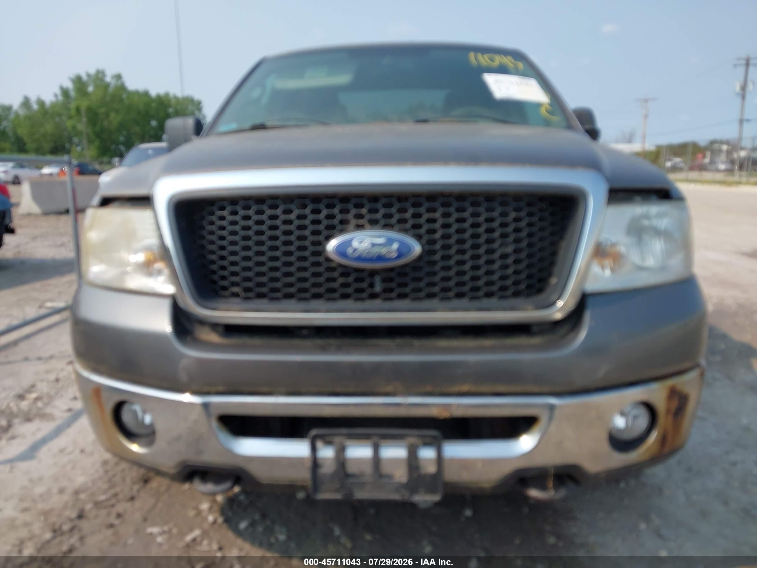 2008 Ford F-150 60th Anniversary/fx4/lariat/xl/xlt Серый vin: 1FTPX14V58FB70367