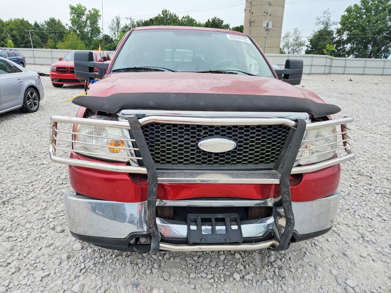 2008 Ford F150 Red vin: 1FTPX14V58FC02251