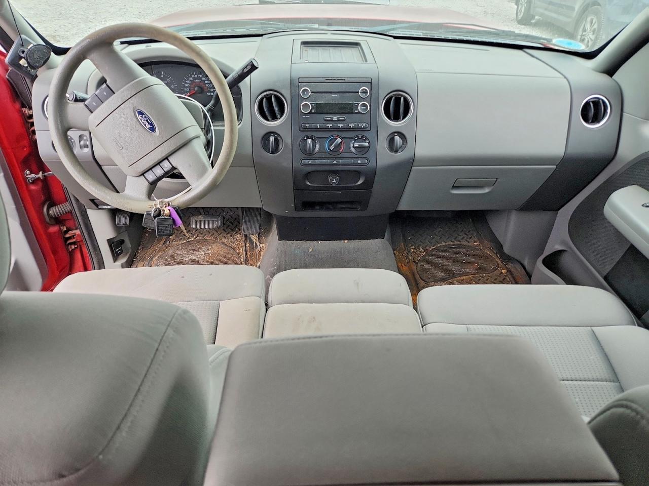 2008 Ford F150 Red vin: 1FTPX14V58FC02251
