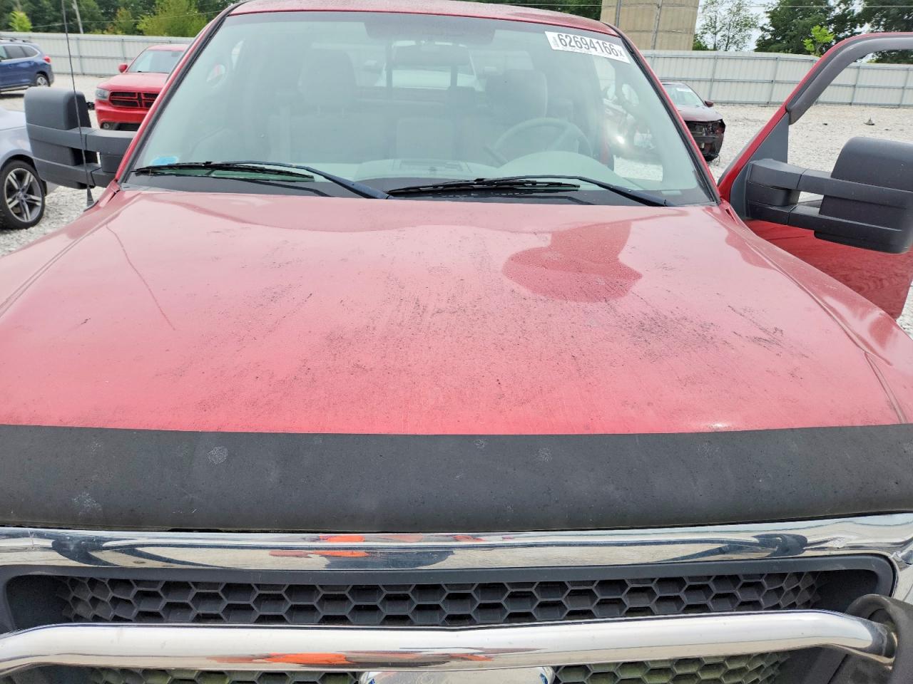 2008 Ford F150 Red vin: 1FTPX14V58FC02251