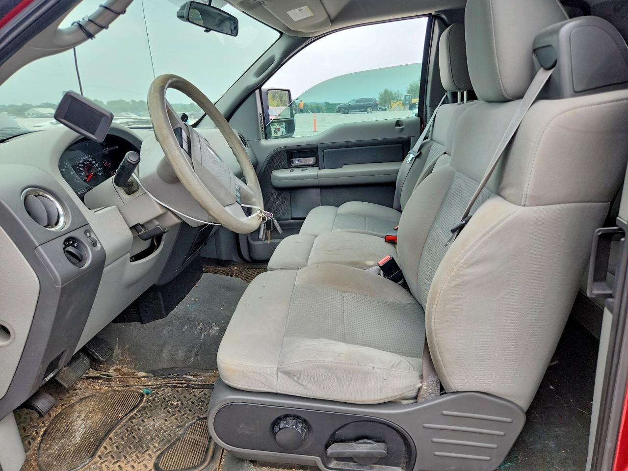 2008 Ford F150 Red vin: 1FTPX14V58FC02251