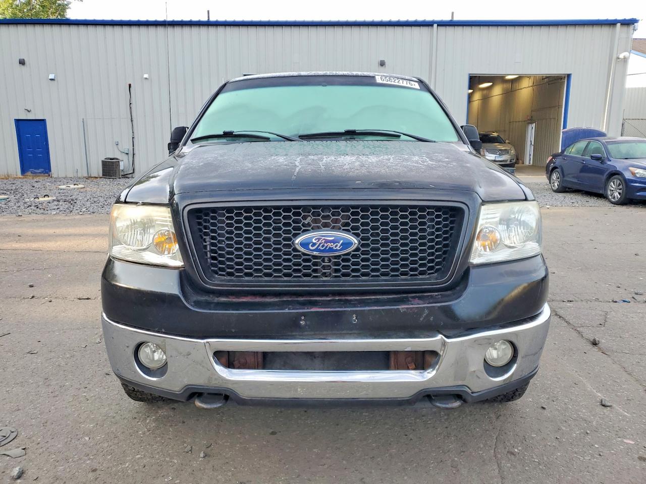 2008 Ford F150 Blue vin: 1FTPX14V58FC21348