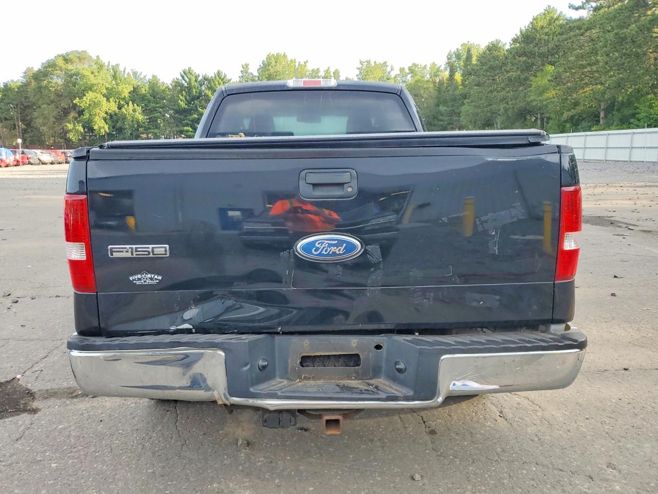2008 Ford F150 Blue vin: 1FTPX14V58FC21348