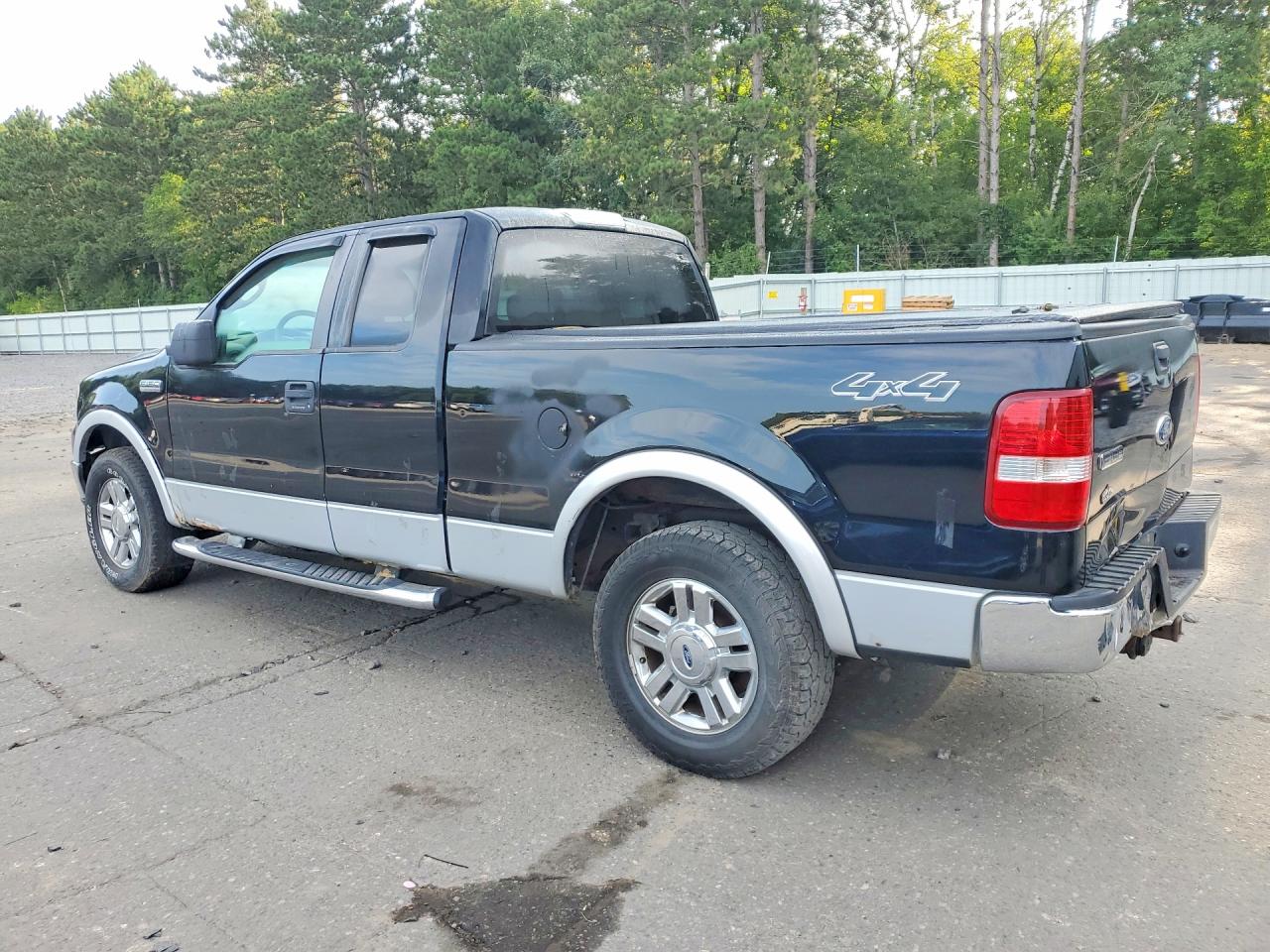 2008 Ford F150 Blue vin: 1FTPX14V58FC21348