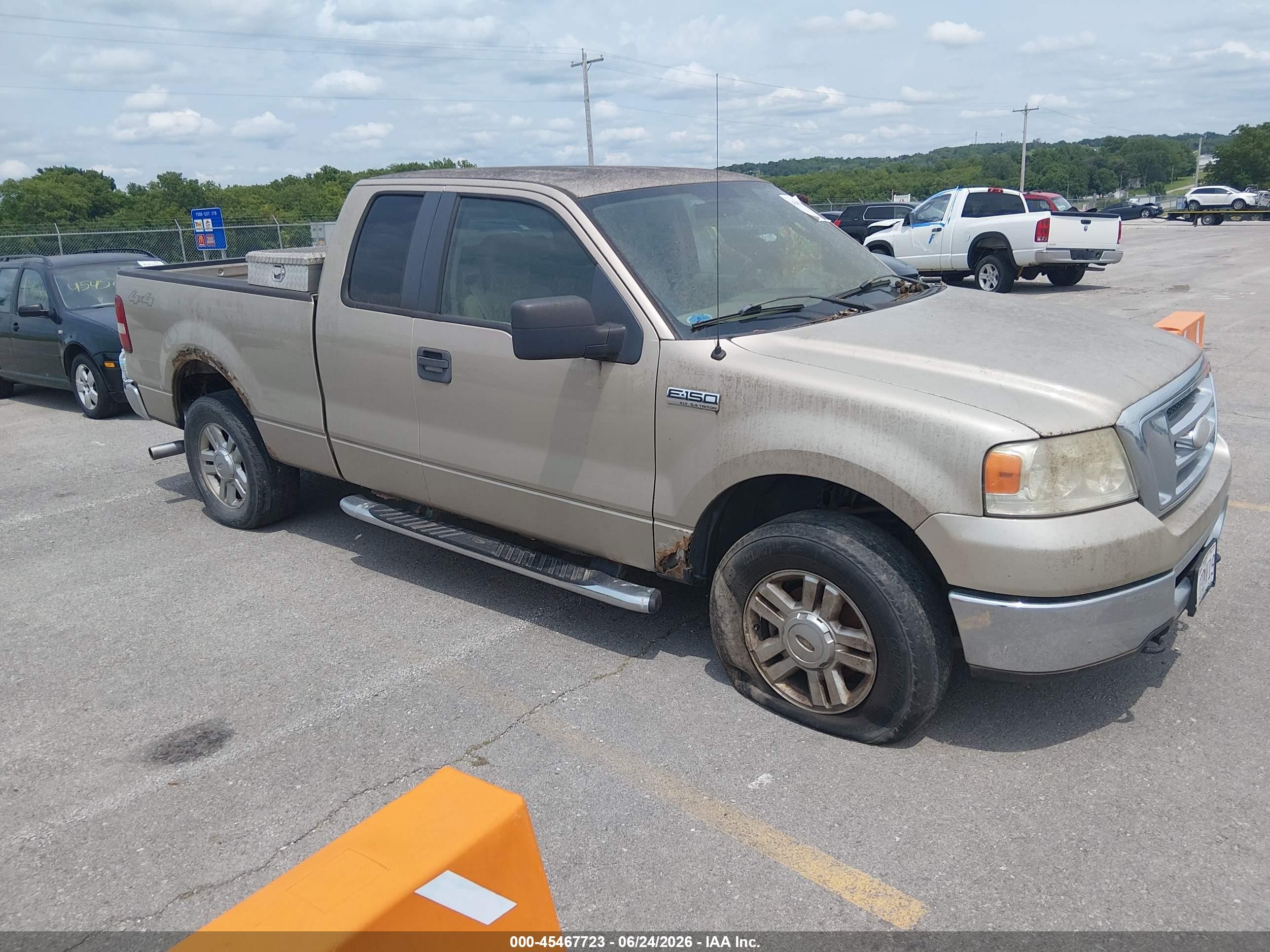 2008 Ford F-150 60th Anniversary/fx4/lariat/xl/xlt Золотой vin: 1FTPX14V58FC24895