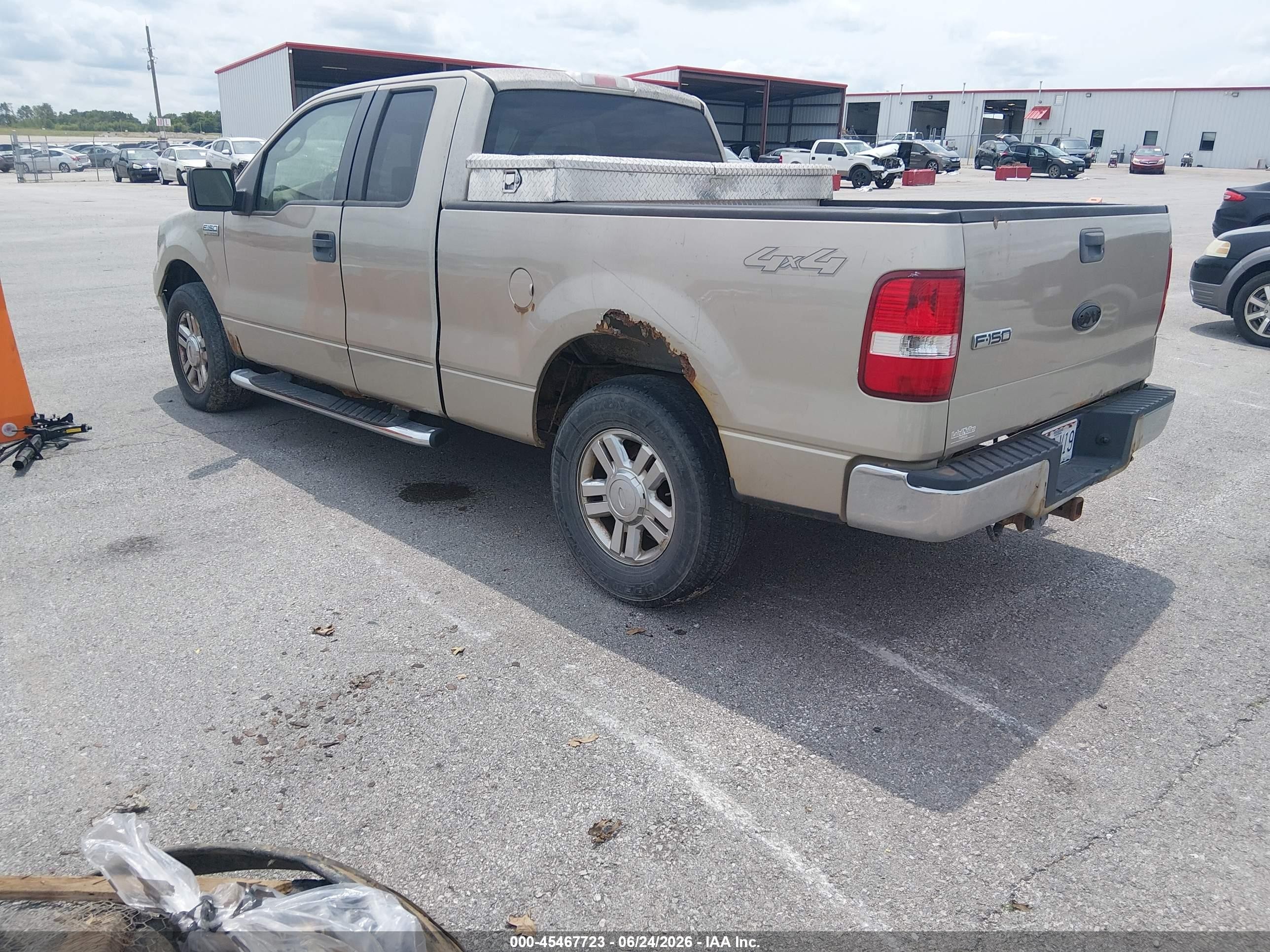 2008 Ford F-150 60th Anniversary/fx4/lariat/xl/xlt Золотой vin: 1FTPX14V58FC24895