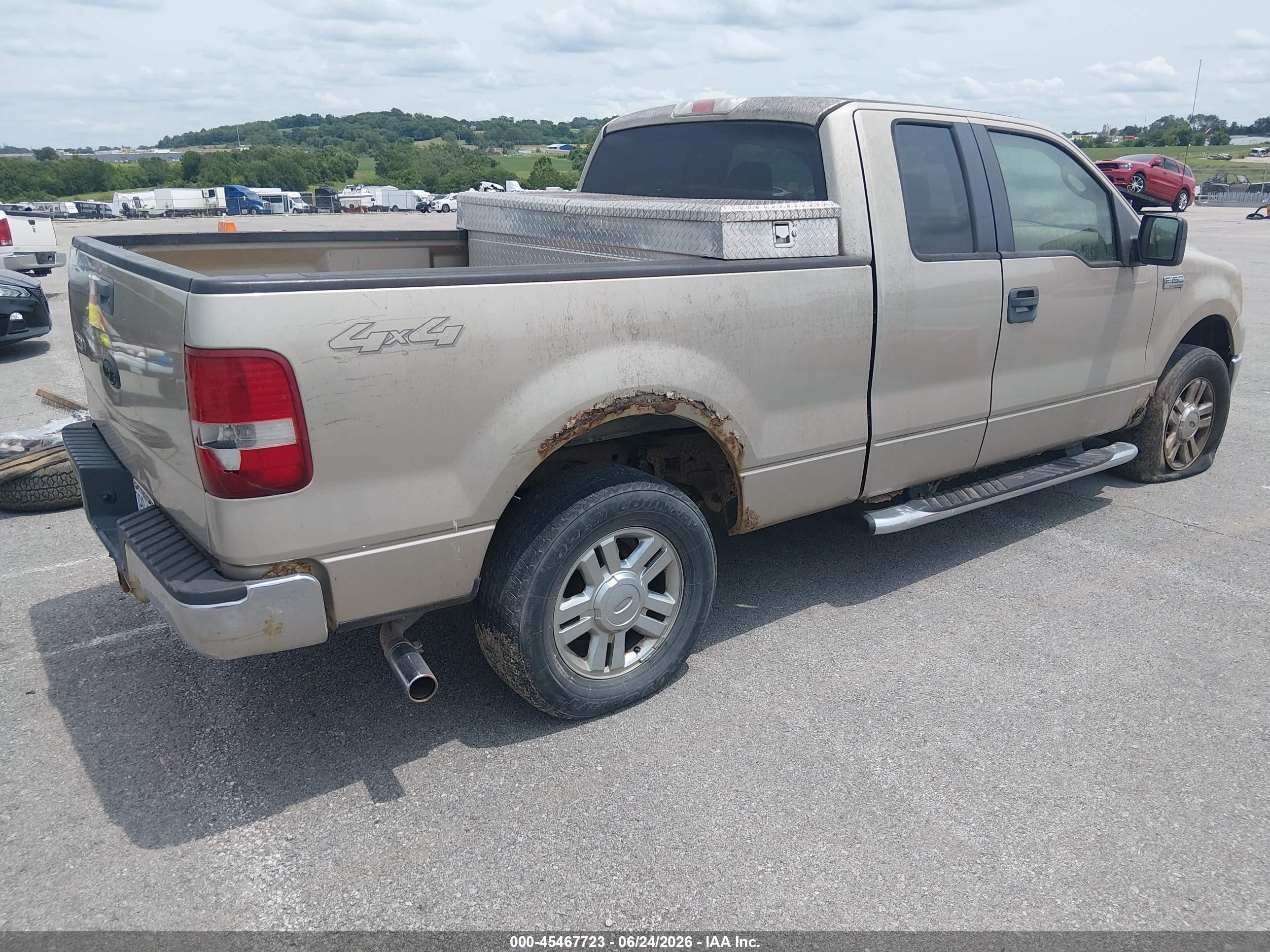2008 Ford F-150 60th Anniversary/fx4/lariat/xl/xlt Золотой vin: 1FTPX14V58FC24895