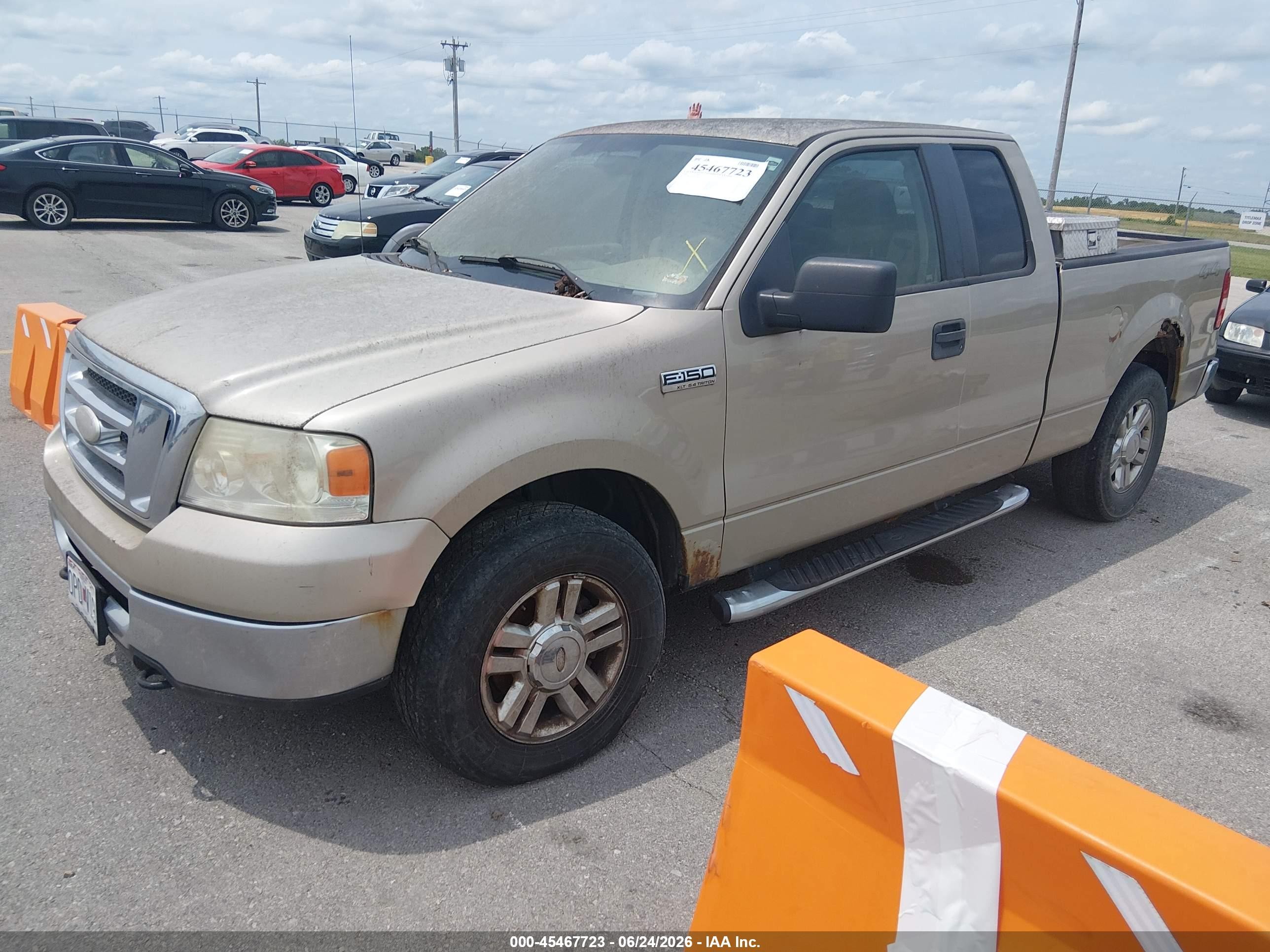 2008 Ford F-150 60th Anniversary/fx4/lariat/xl/xlt Золотой vin: 1FTPX14V58FC24895