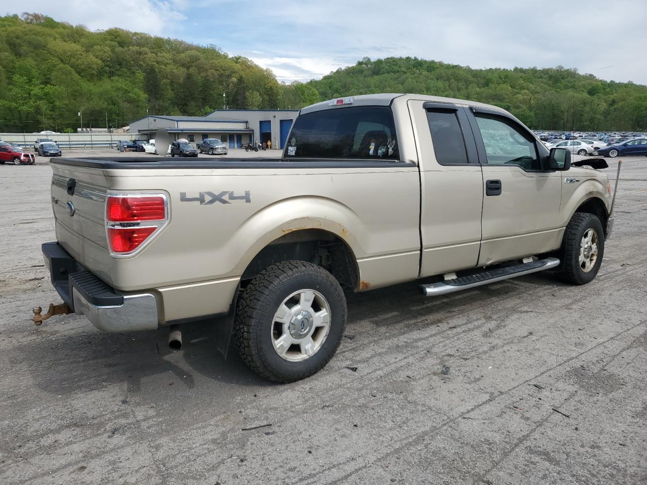 2009 Ford F150 Super Cab Beige vin: 1FTPX14V59FA81321