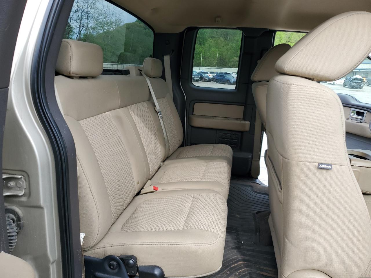2009 Ford F150 Super Cab Beige vin: 1FTPX14V59FA81321