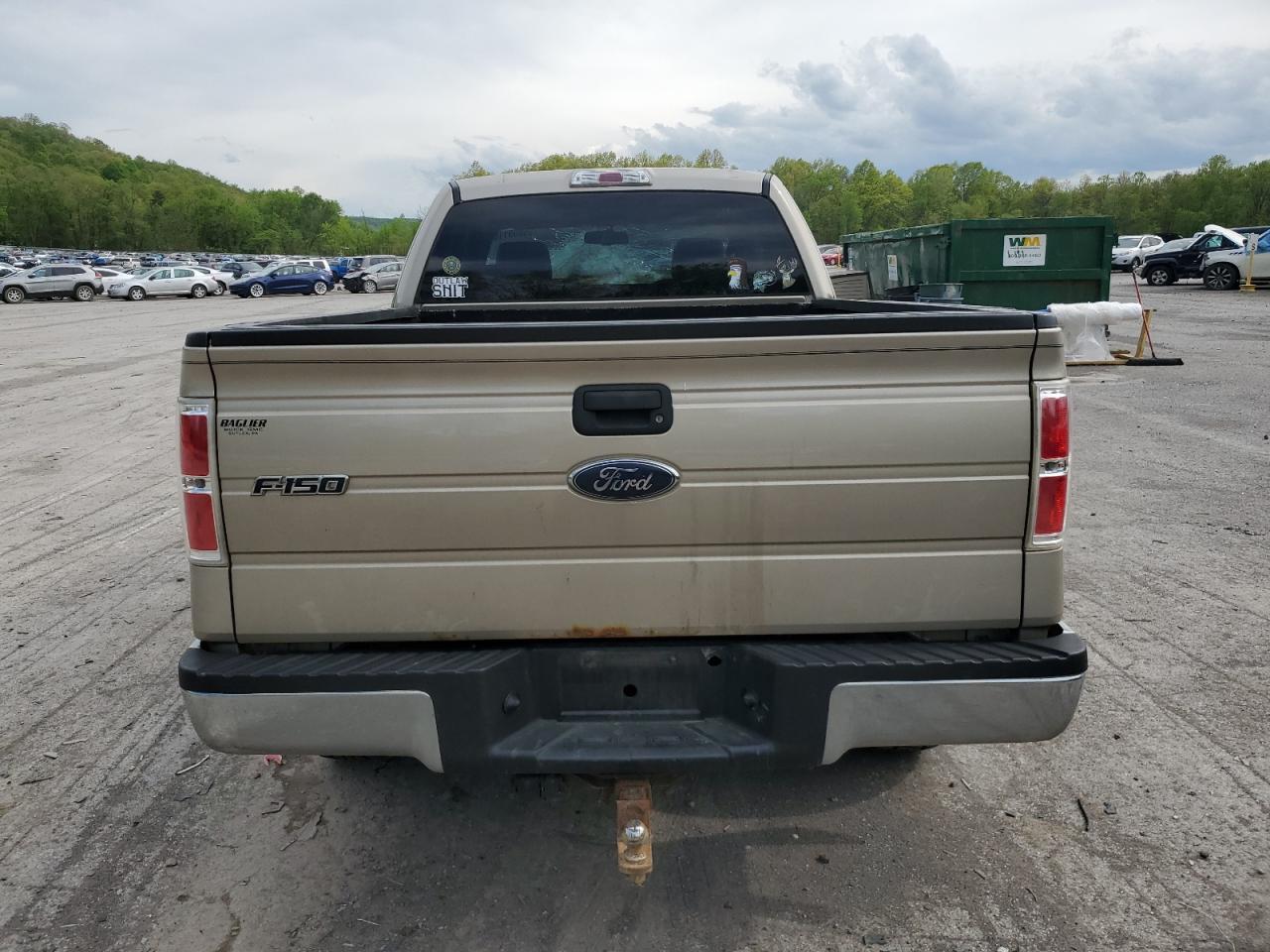 2009 Ford F150 Super Cab Beige vin: 1FTPX14V59FA81321