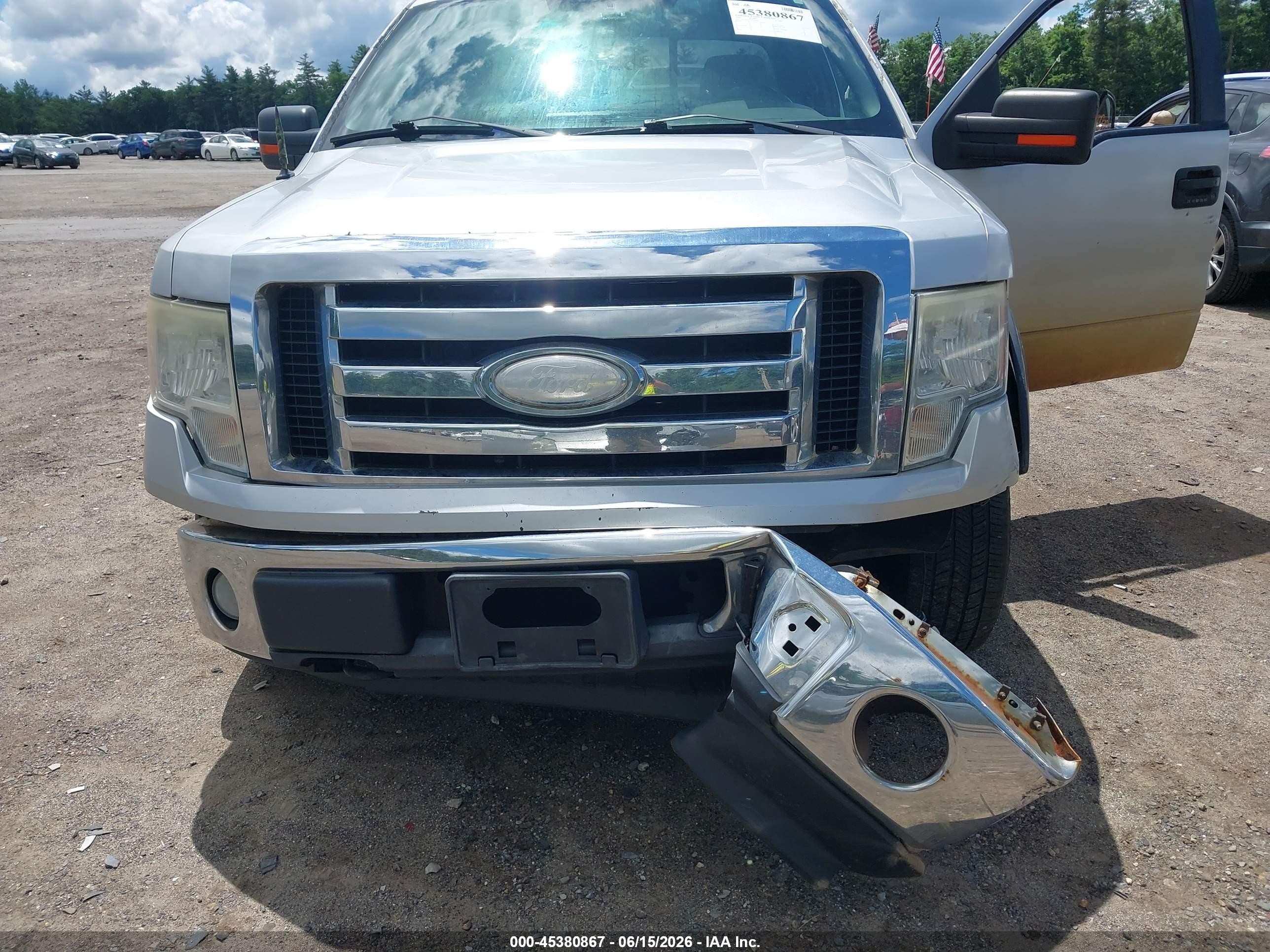 2009 Ford F-150 Fx4/lariat/xl/xlt Gray vin: 1FTPX14V59FB14981