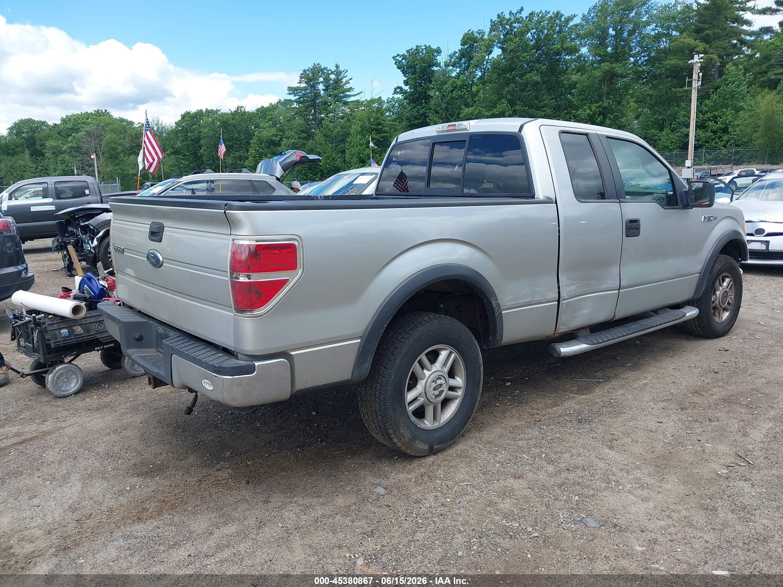 2009 Ford F-150 Fx4/lariat/xl/xlt Gray vin: 1FTPX14V59FB14981