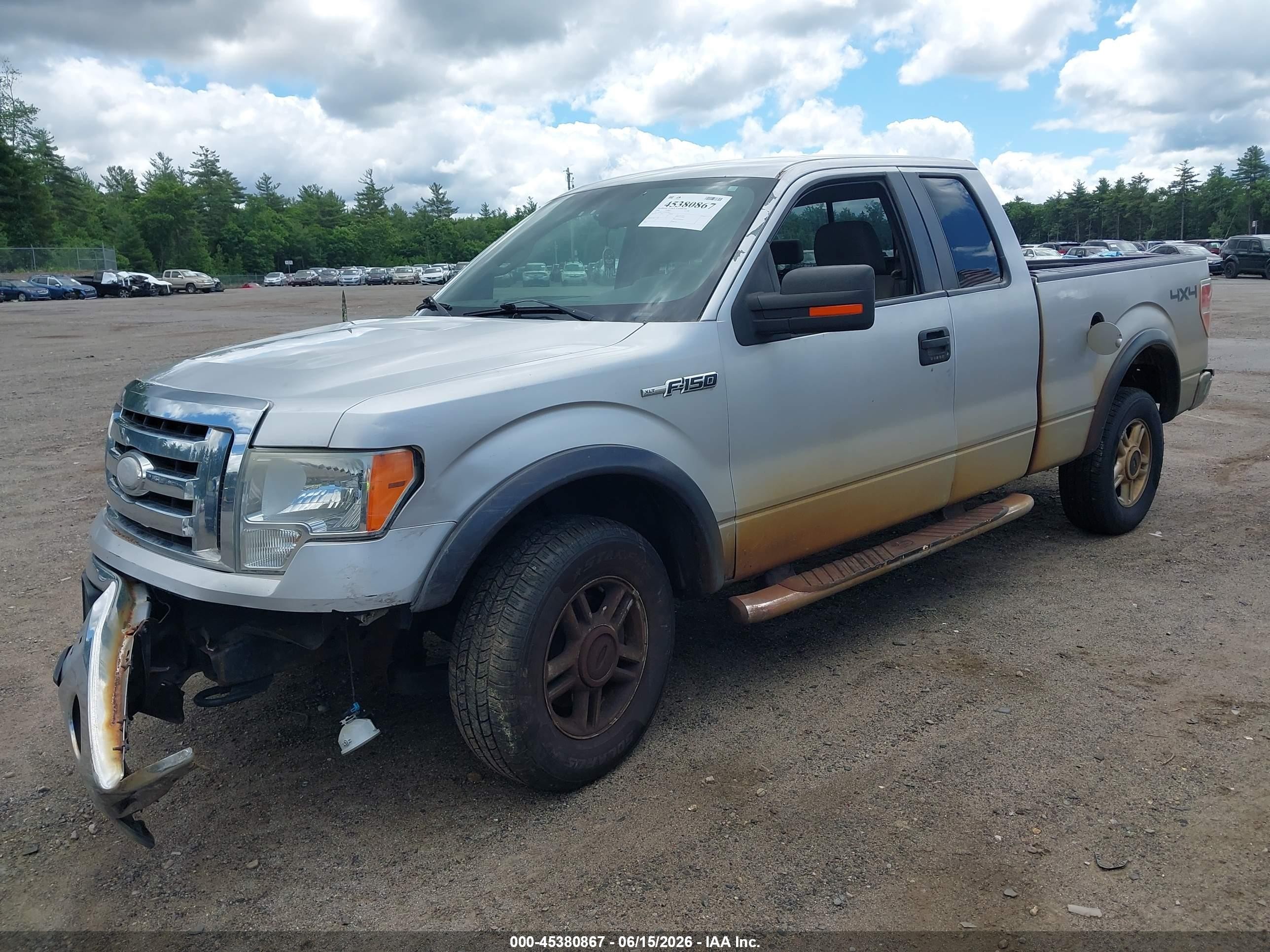 2009 Ford F-150 Fx4/lariat/xl/xlt Gray vin: 1FTPX14V59FB14981