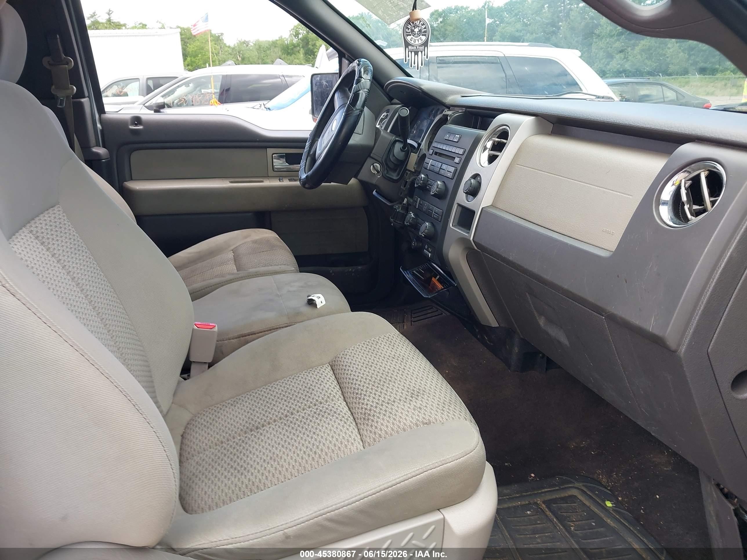 2009 Ford F-150 Fx4/lariat/xl/xlt Gray vin: 1FTPX14V59FB14981