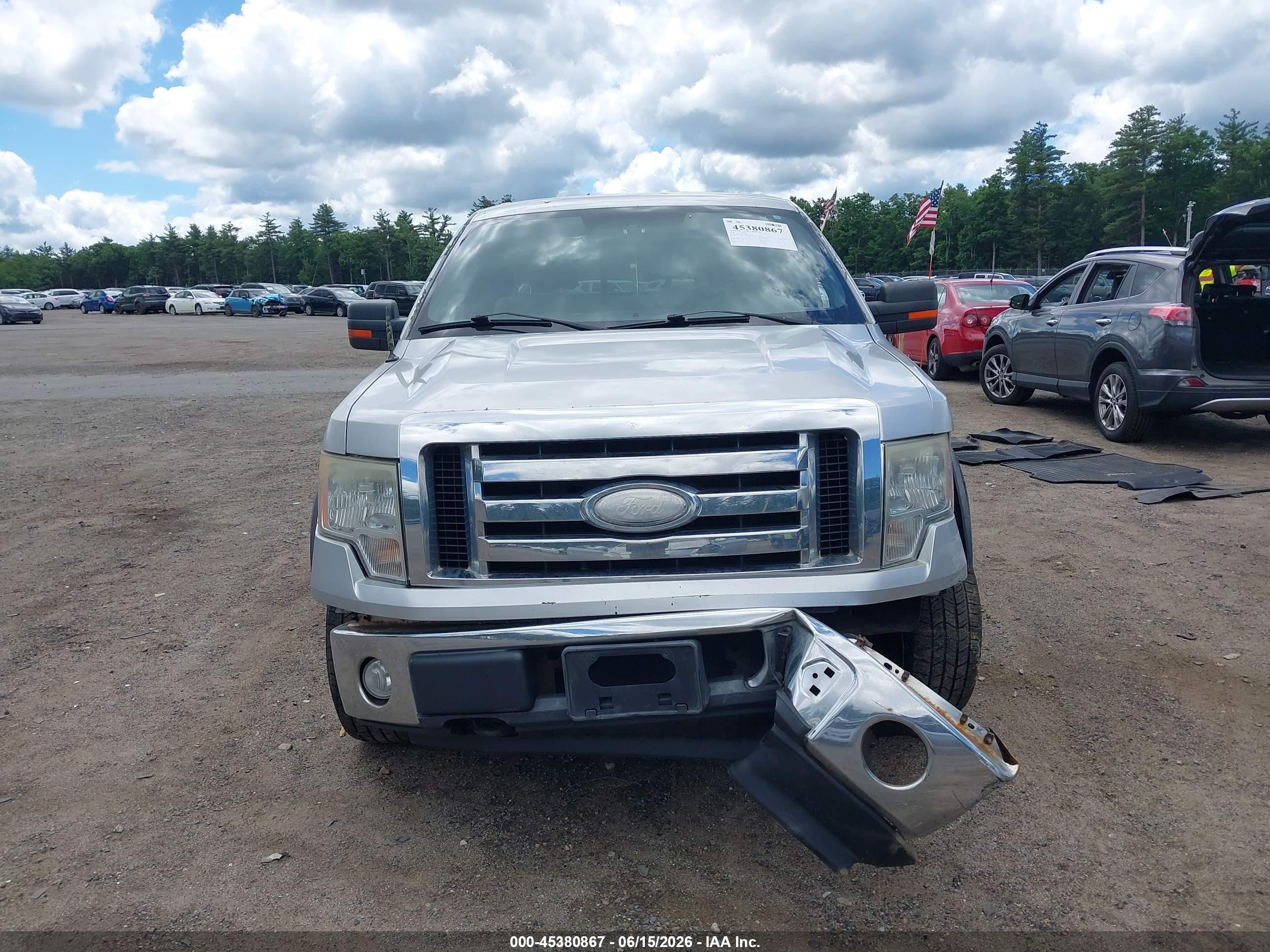 2009 Ford F-150 Fx4/lariat/xl/xlt Gray vin: 1FTPX14V59FB14981