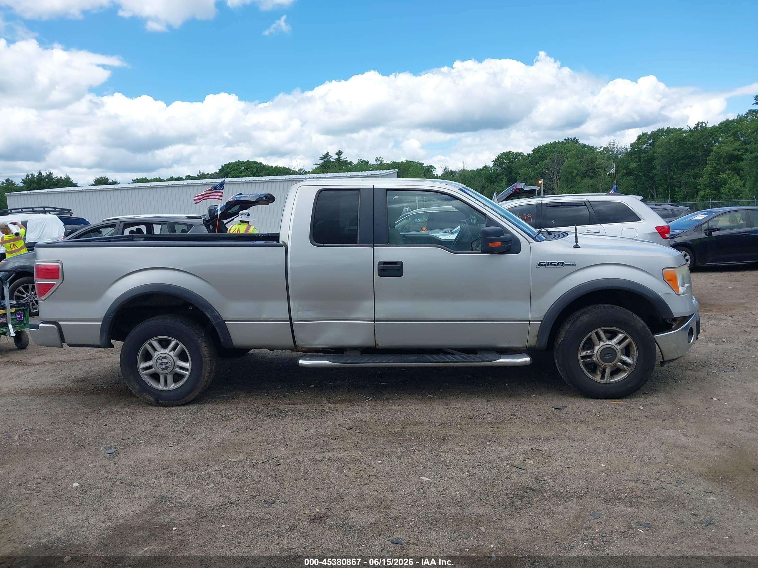 2009 Ford F-150 Fx4/lariat/xl/xlt Gray vin: 1FTPX14V59FB14981
