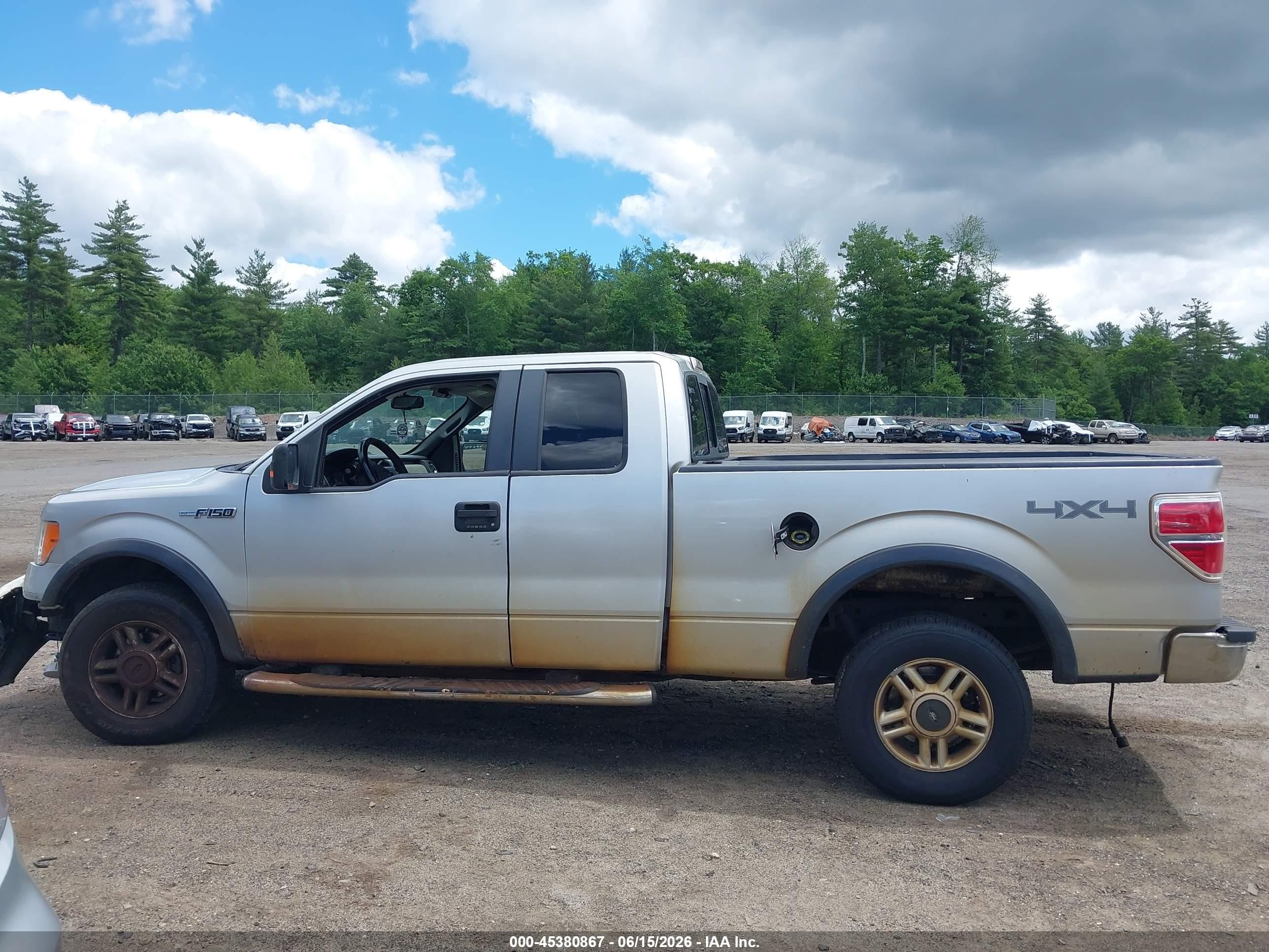 2009 Ford F-150 Fx4/lariat/xl/xlt Gray vin: 1FTPX14V59FB14981