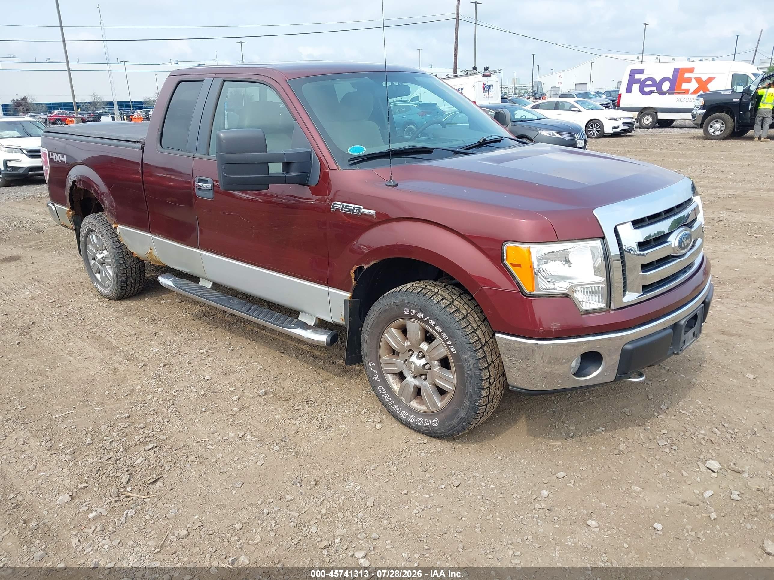 2009 Ford F-150 Fx4/lariat/xl/xlt Purple vin: 1FTPX14V59FB33420