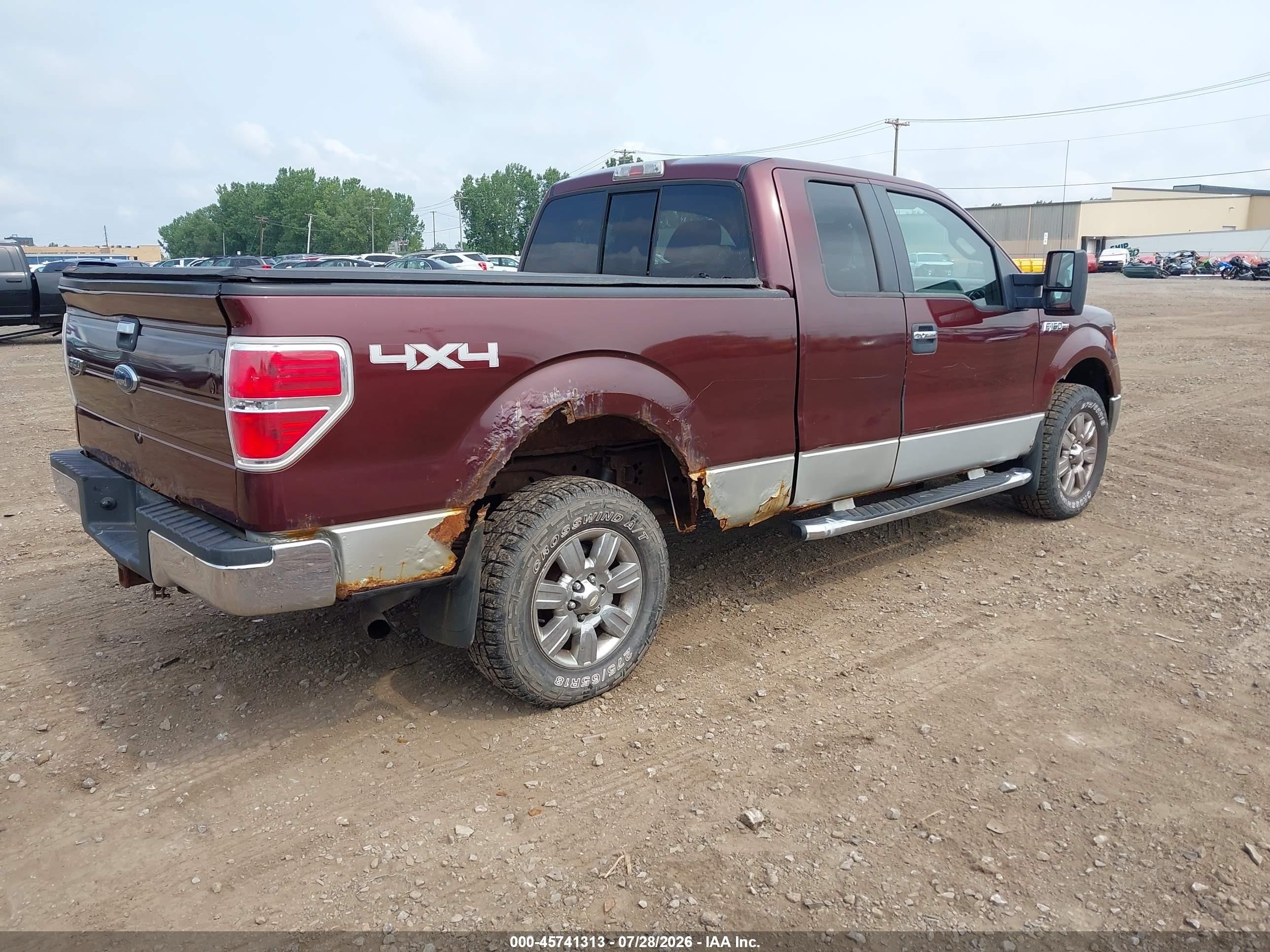 2009 Ford F-150 Fx4/lariat/xl/xlt Purple vin: 1FTPX14V59FB33420