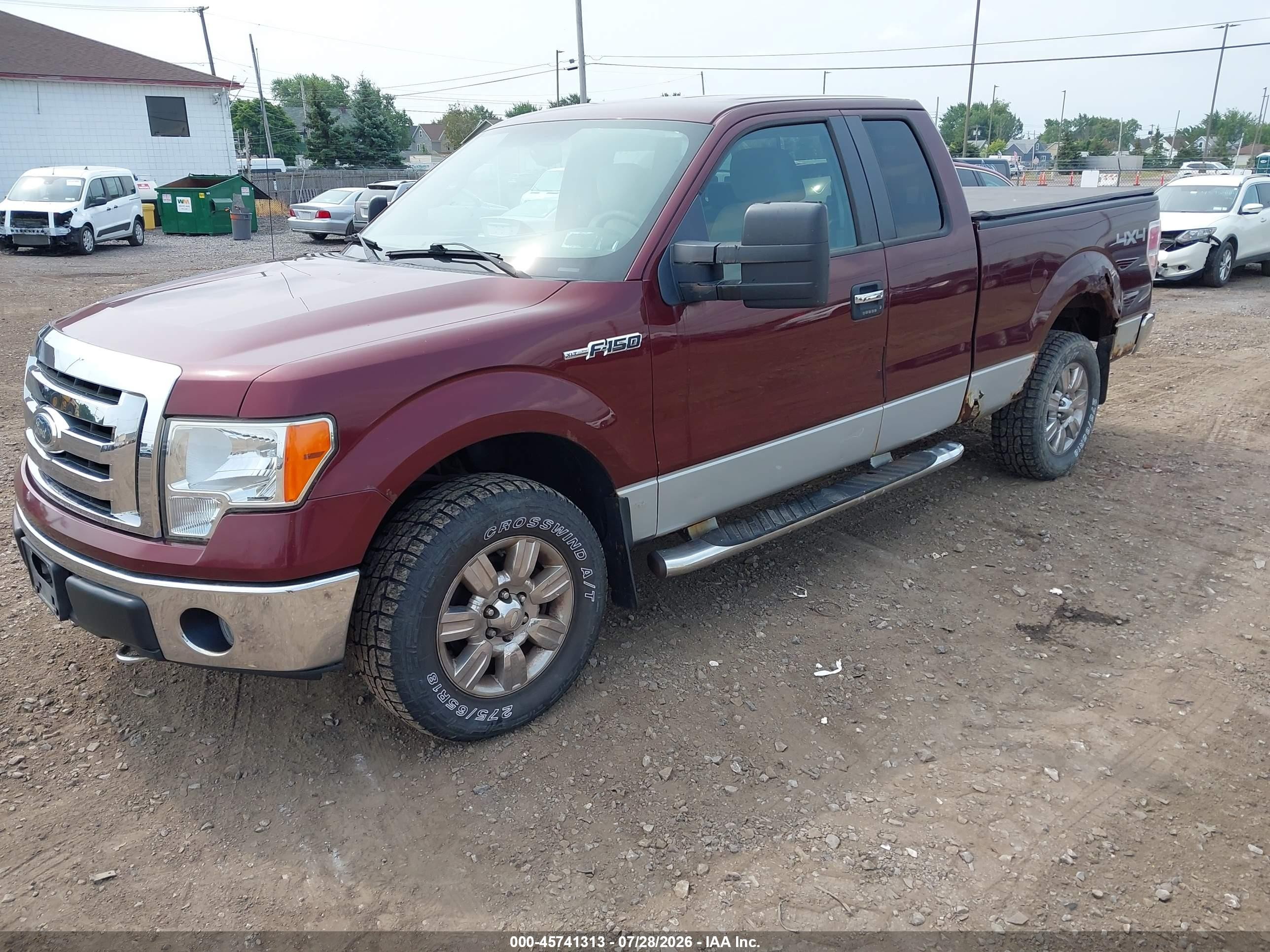 2009 Ford F-150 Fx4/lariat/xl/xlt Purple vin: 1FTPX14V59FB33420