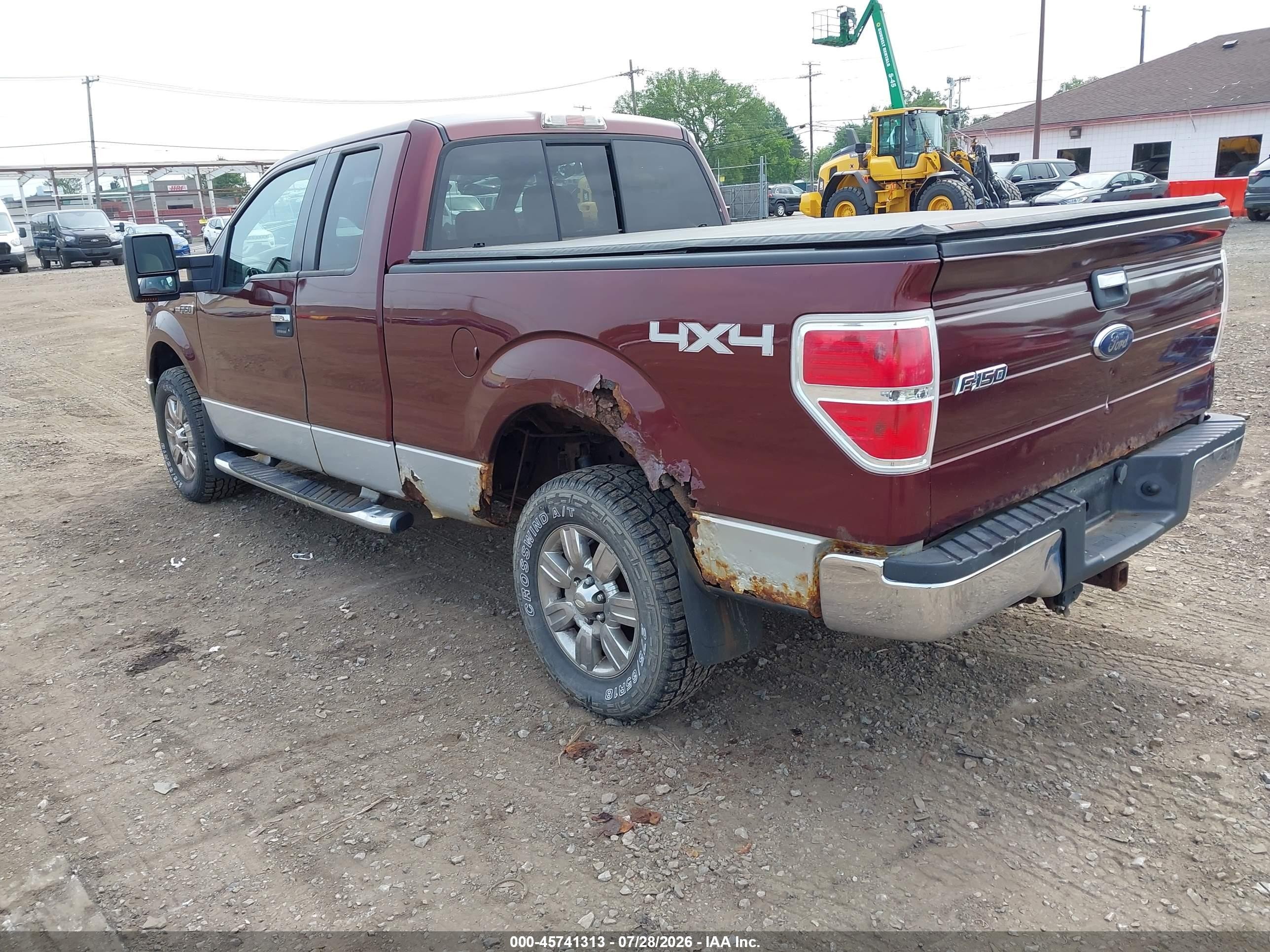 2009 Ford F-150 Fx4/lariat/xl/xlt Purple vin: 1FTPX14V59FB33420