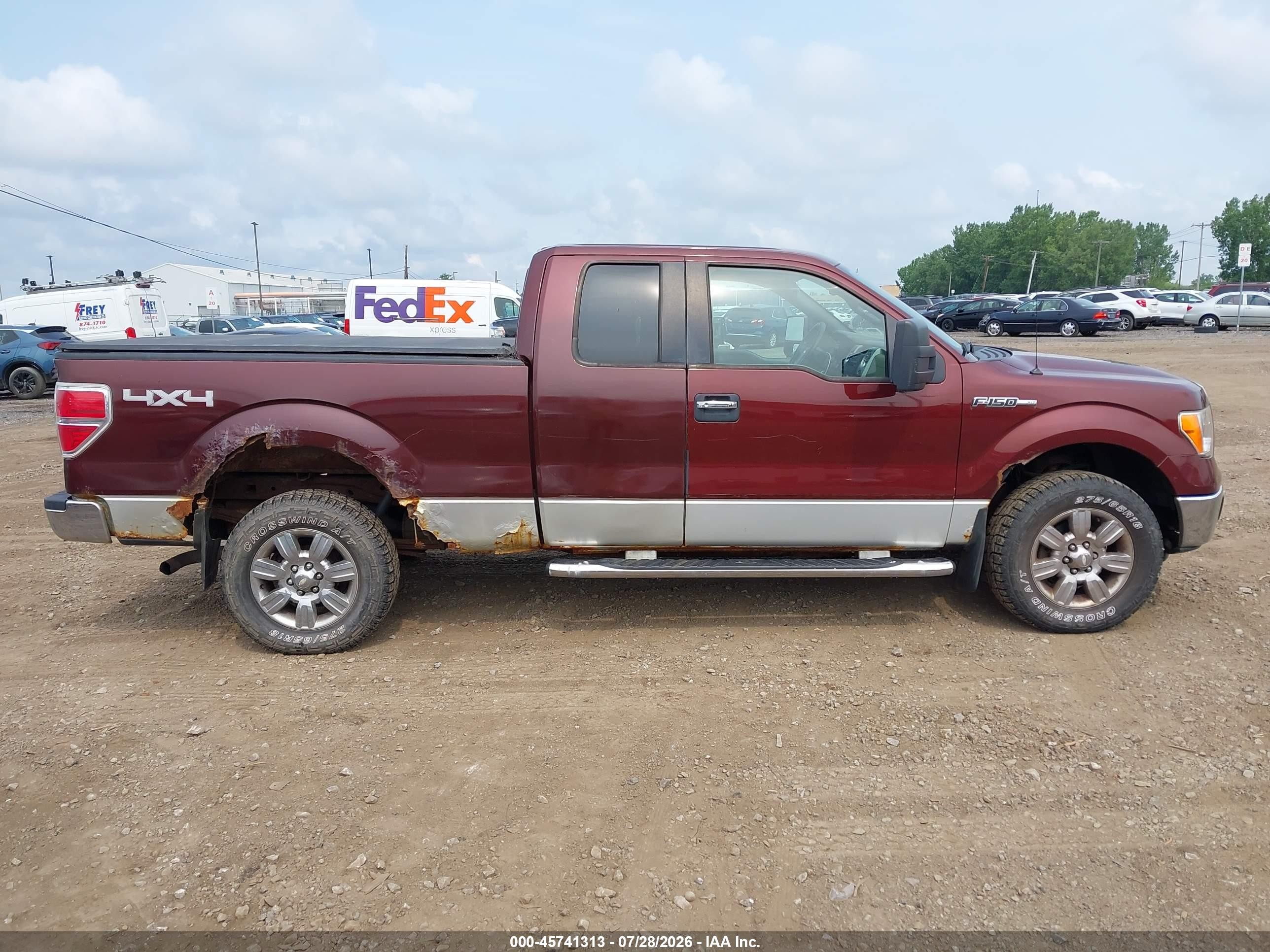 2009 Ford F-150 Fx4/lariat/xl/xlt Purple vin: 1FTPX14V59FB33420