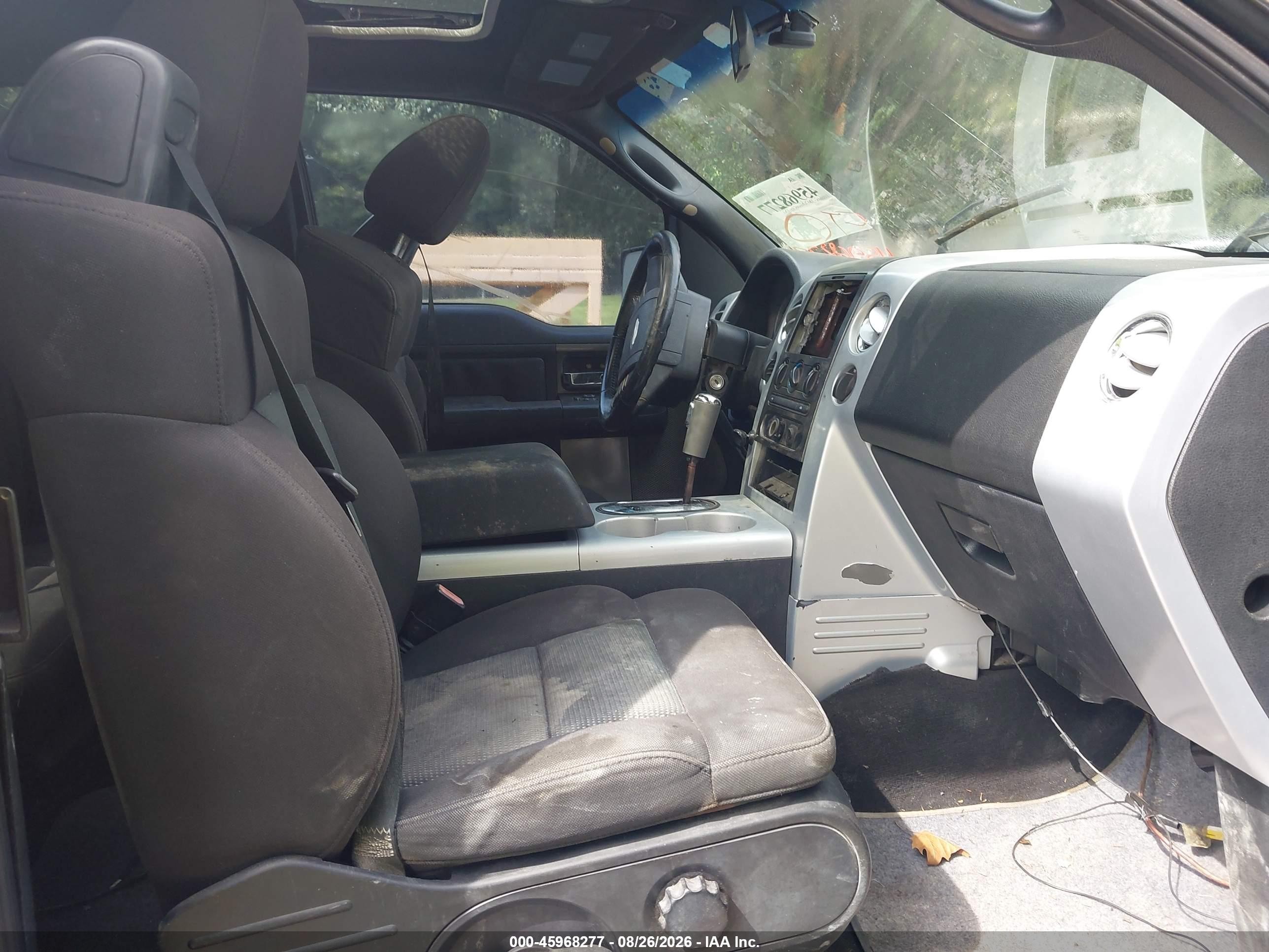 2006 Ford F-150 Fx4/lariat/xl/xlt Black vin: 1FTPX14V66NB19155