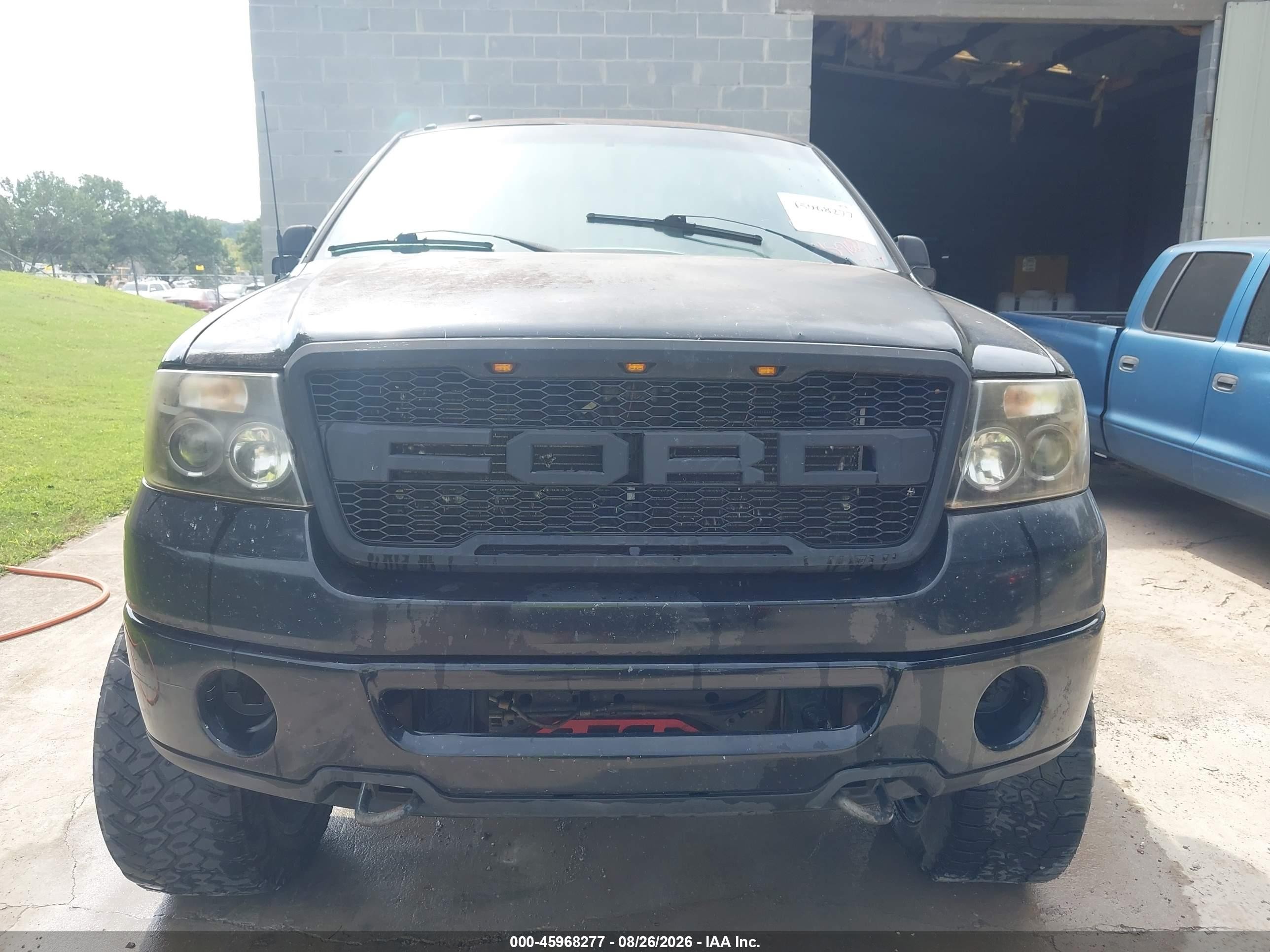 2006 Ford F-150 Fx4/lariat/xl/xlt Black vin: 1FTPX14V66NB19155