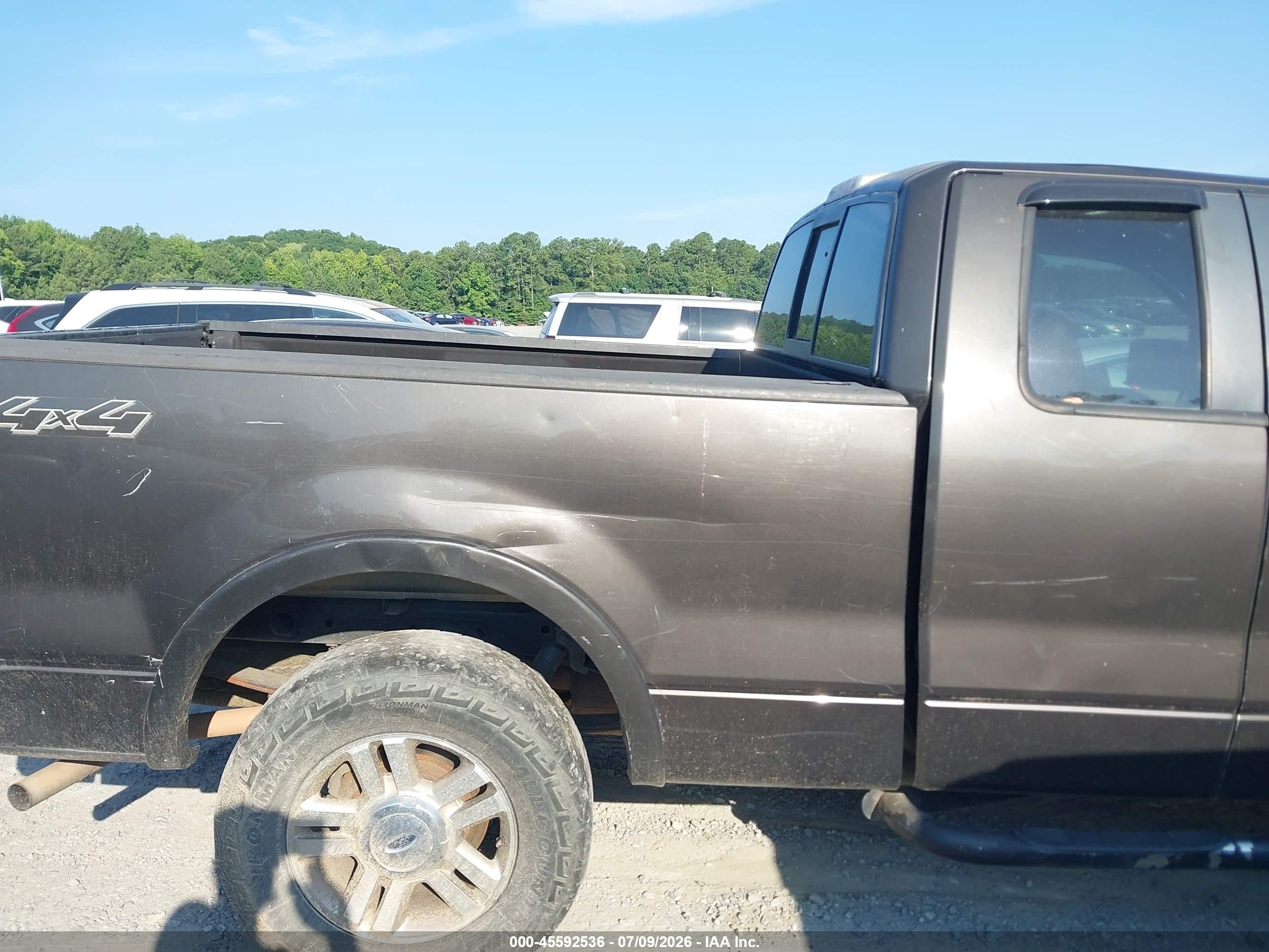 2007 Ford F-150 Fx4/lariat/xl/xlt Серый vin: 1FTPX14V67FA44436