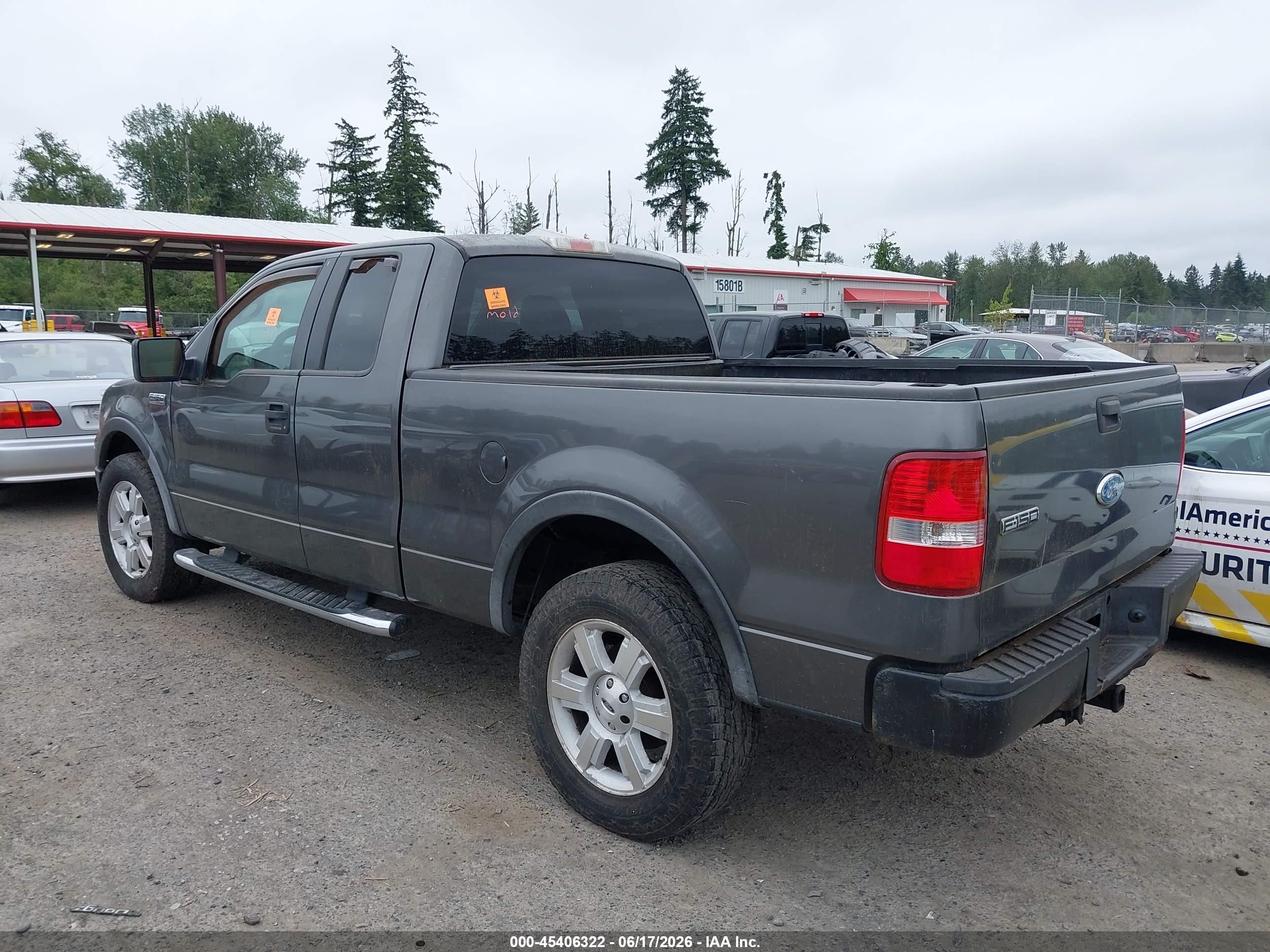 2007 Ford F-150 Fx4/lariat/xl/xlt Серый vin: 1FTPX14V67FA73421
