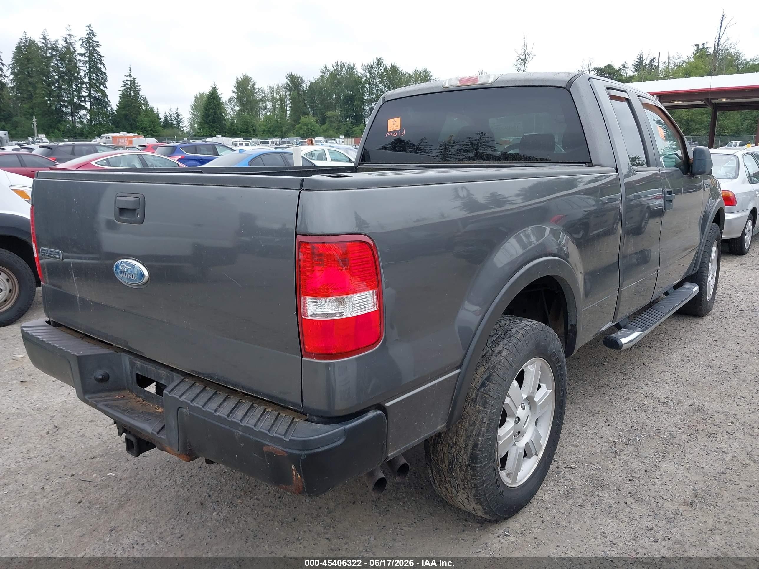 2007 Ford F-150 Fx4/lariat/xl/xlt Серый vin: 1FTPX14V67FA73421