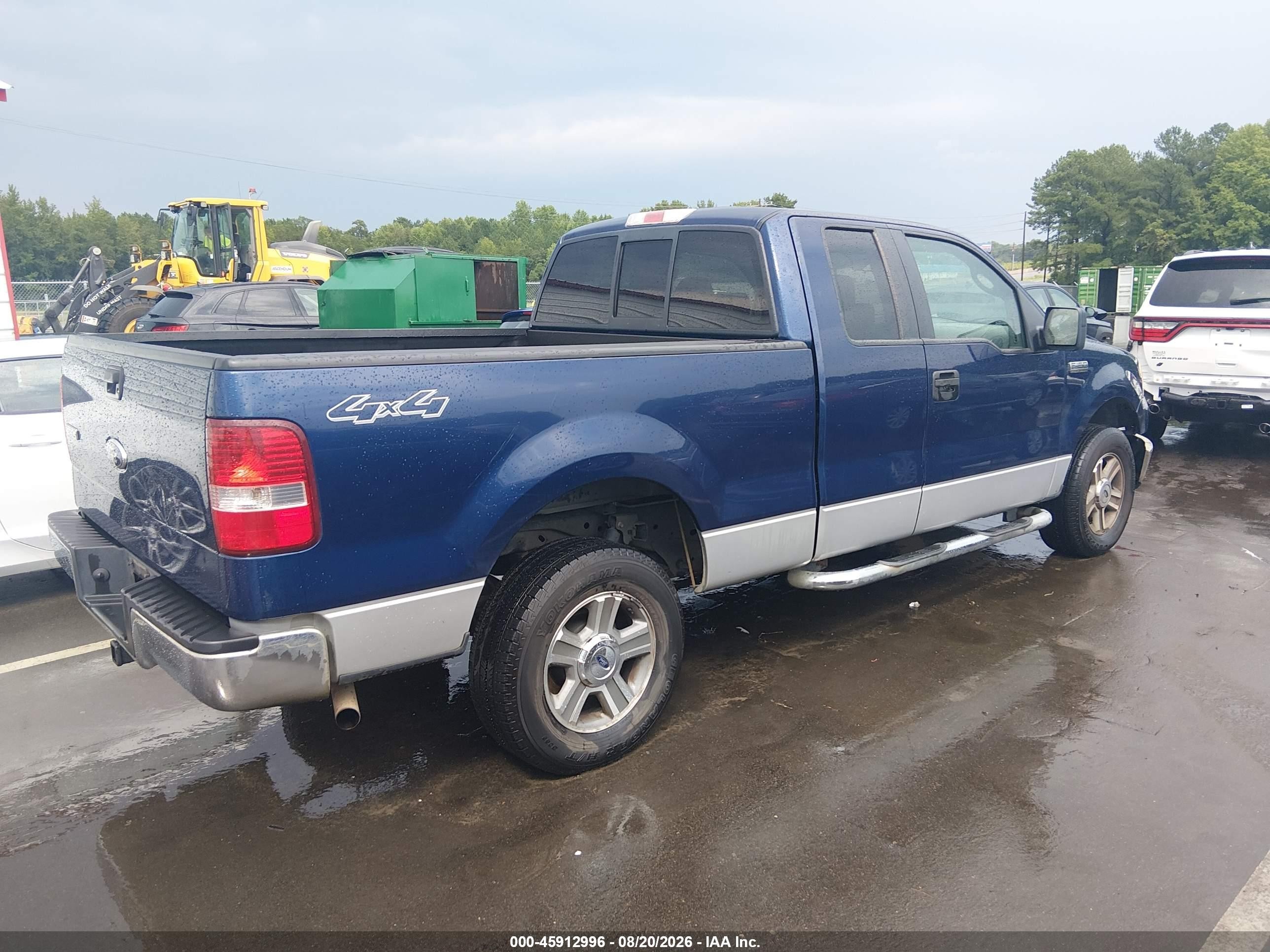 2007 Ford F-150 Fx4/lariat/xl/xlt Blue vin: 1FTPX14V67FB22746