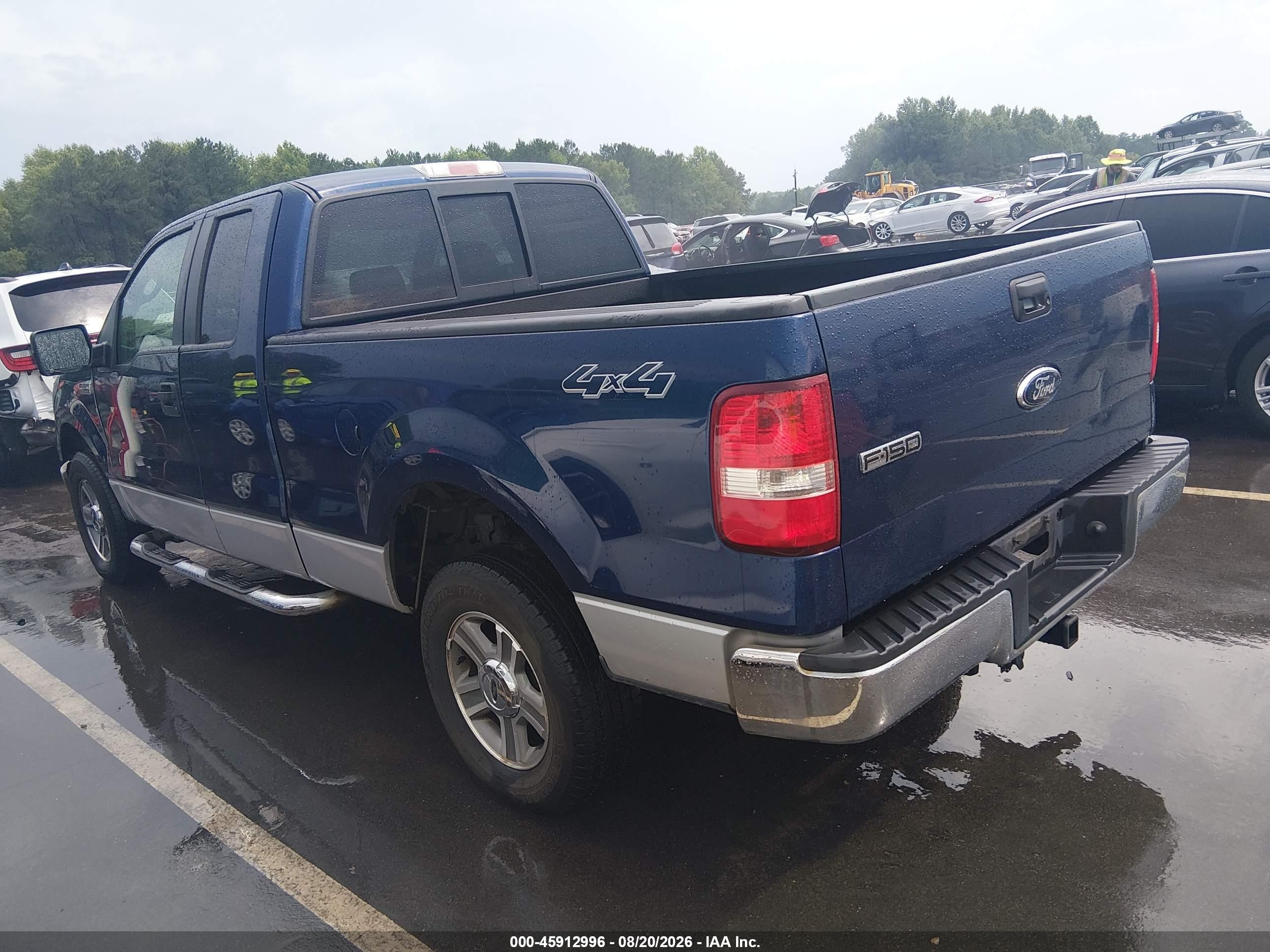2007 Ford F-150 Fx4/lariat/xl/xlt Blue vin: 1FTPX14V67FB22746