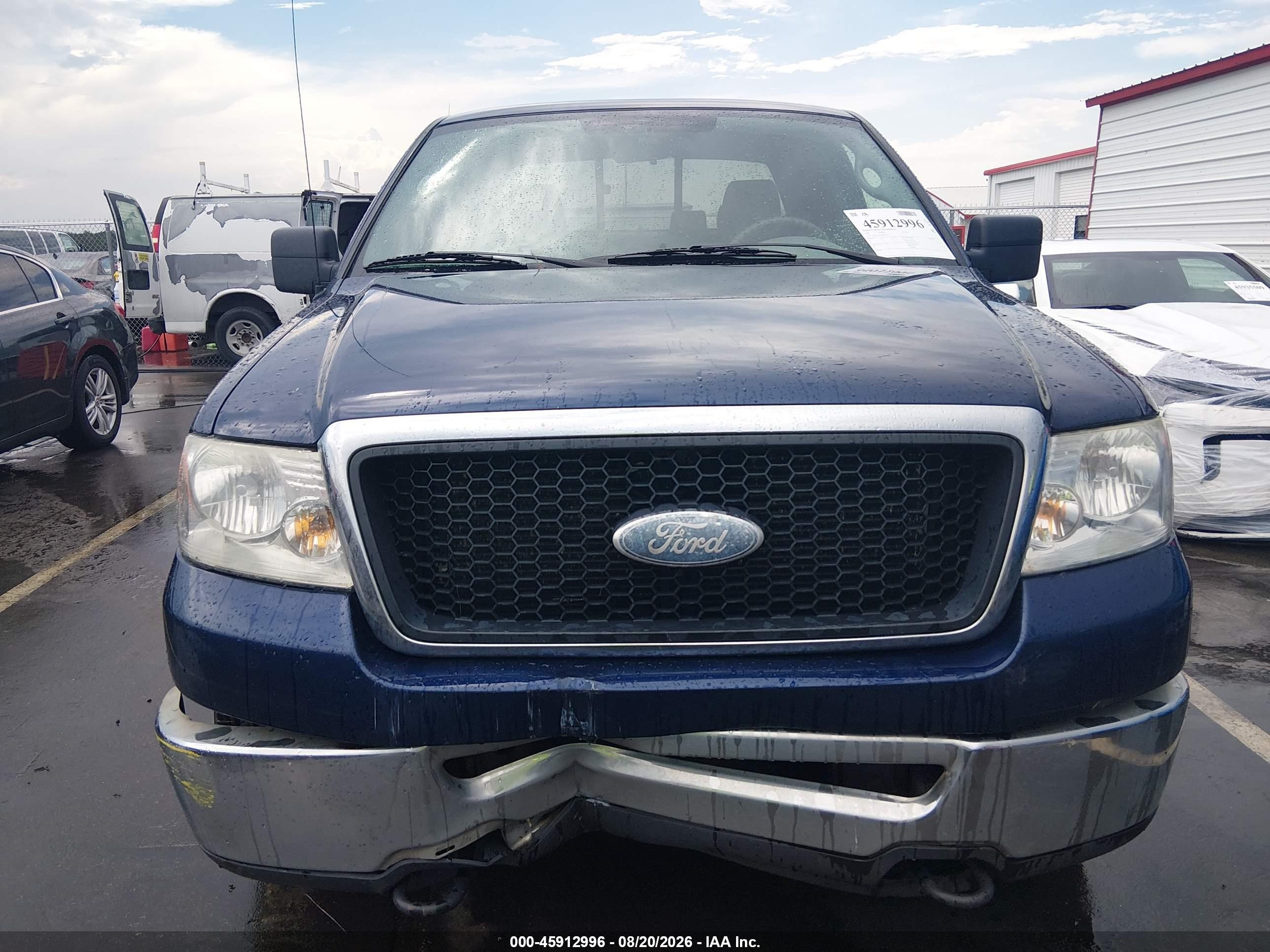 2007 Ford F-150 Fx4/lariat/xl/xlt Blue vin: 1FTPX14V67FB22746