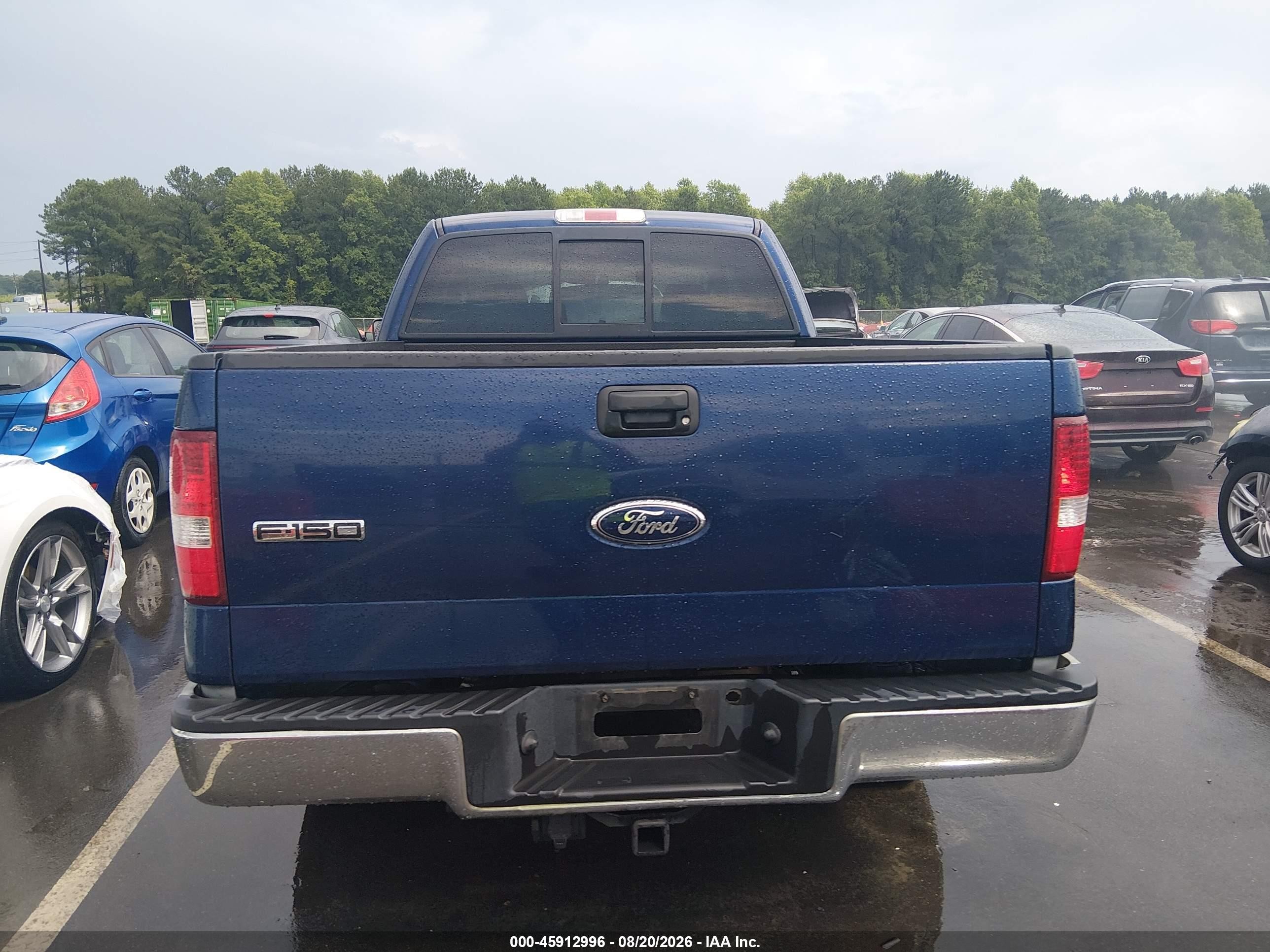 2007 Ford F-150 Fx4/lariat/xl/xlt Blue vin: 1FTPX14V67FB22746