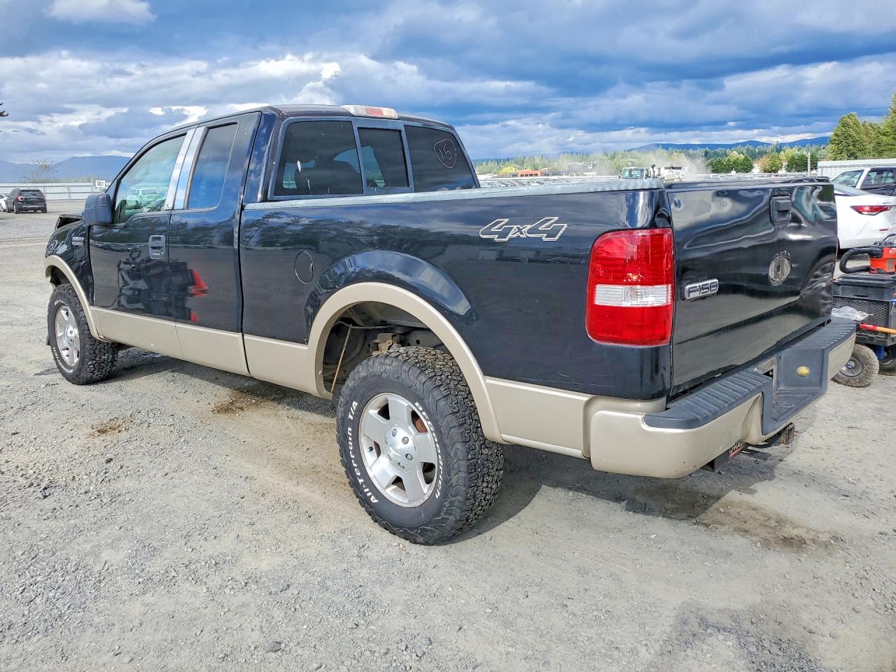 2007 Ford F150 Black vin: 1FTPX14V67FB81232