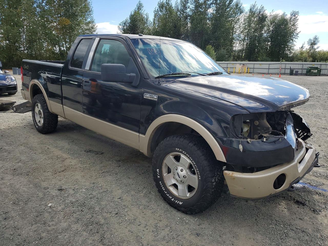 2007 Ford F150 Black vin: 1FTPX14V67FB81232
