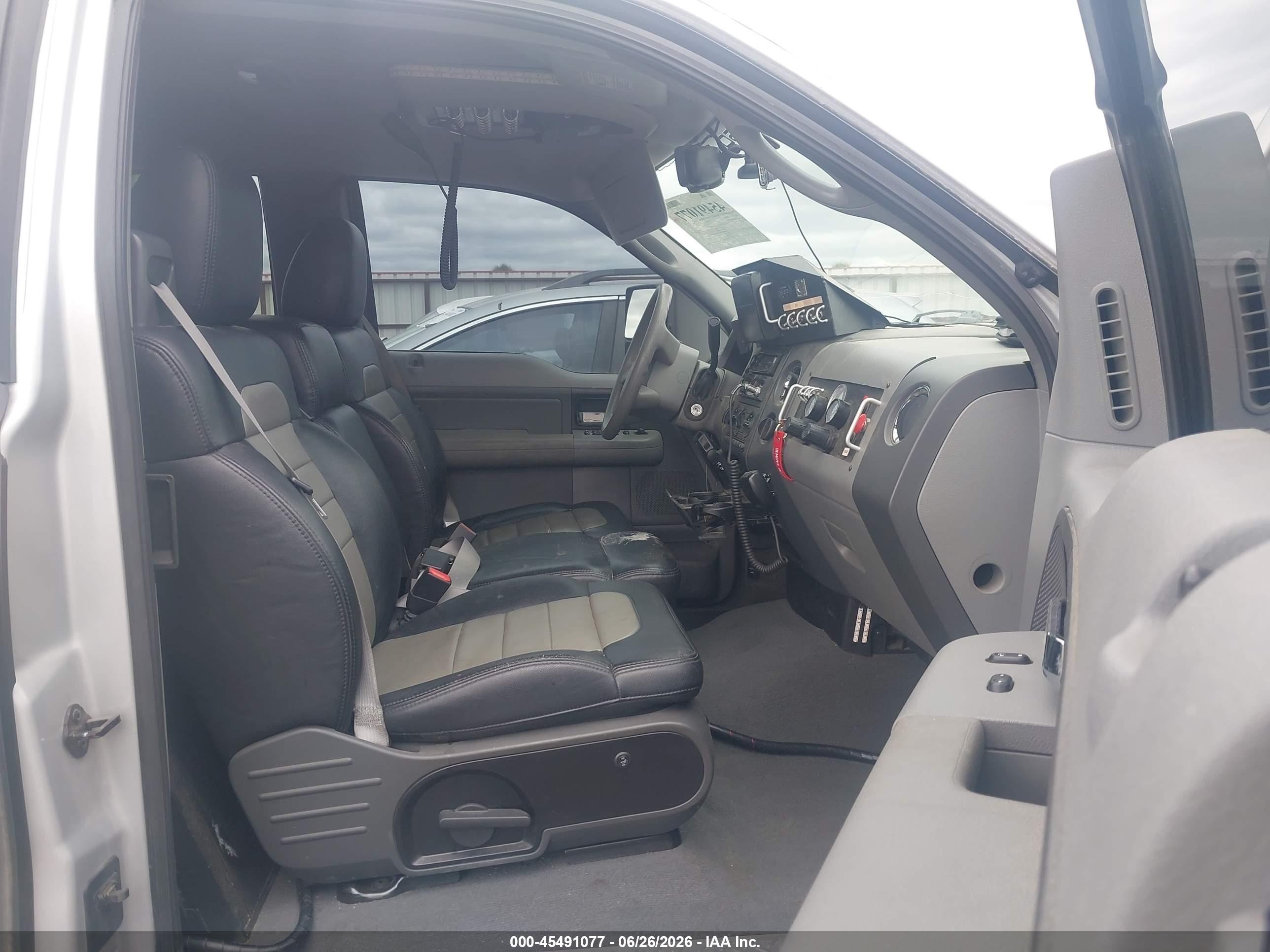 2007 Ford F-150 Fx4/lariat/xl/xlt Silver vin: 1FTPX14V67NA04234