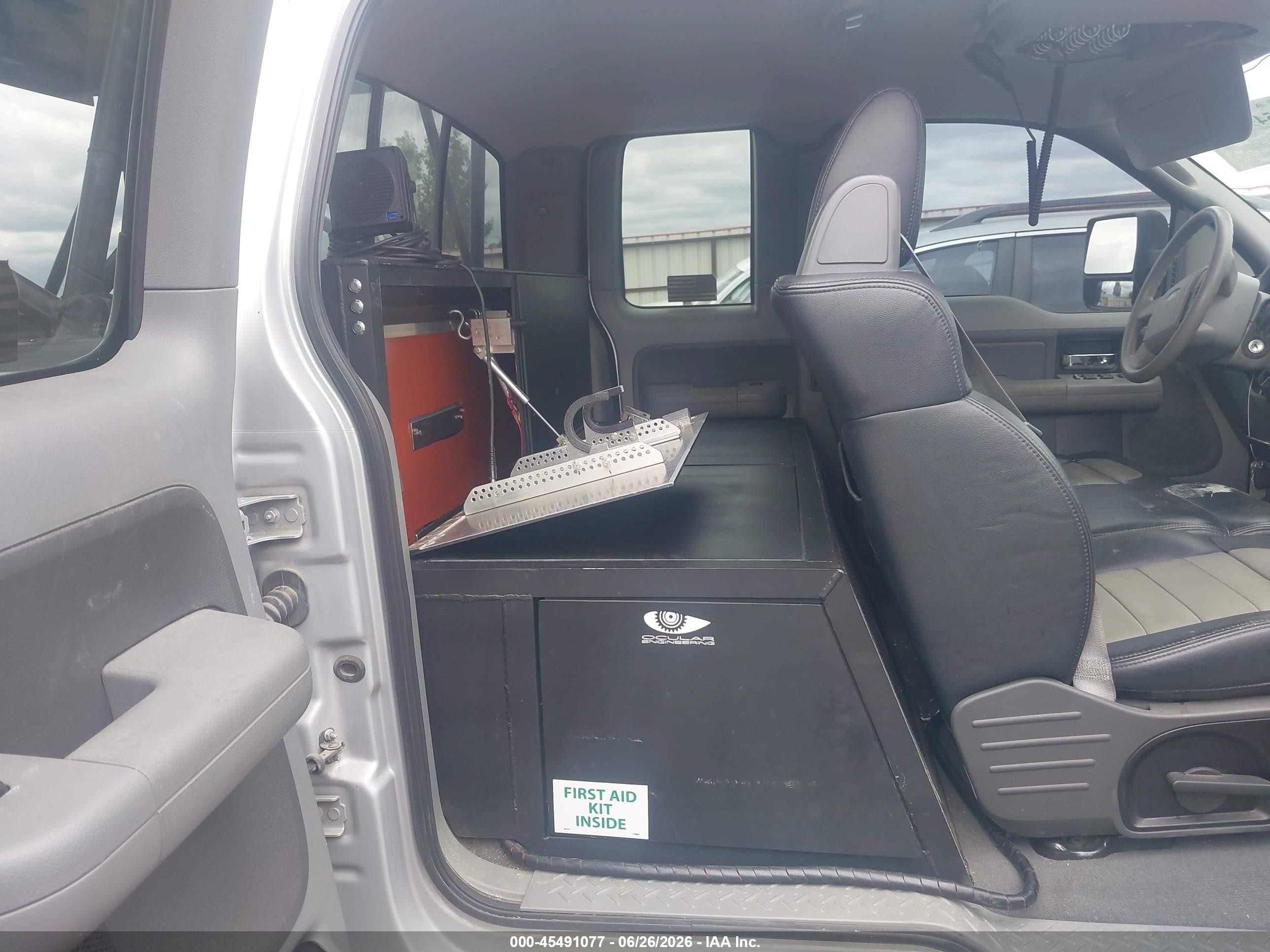 2007 Ford F-150 Fx4/lariat/xl/xlt Silver vin: 1FTPX14V67NA04234