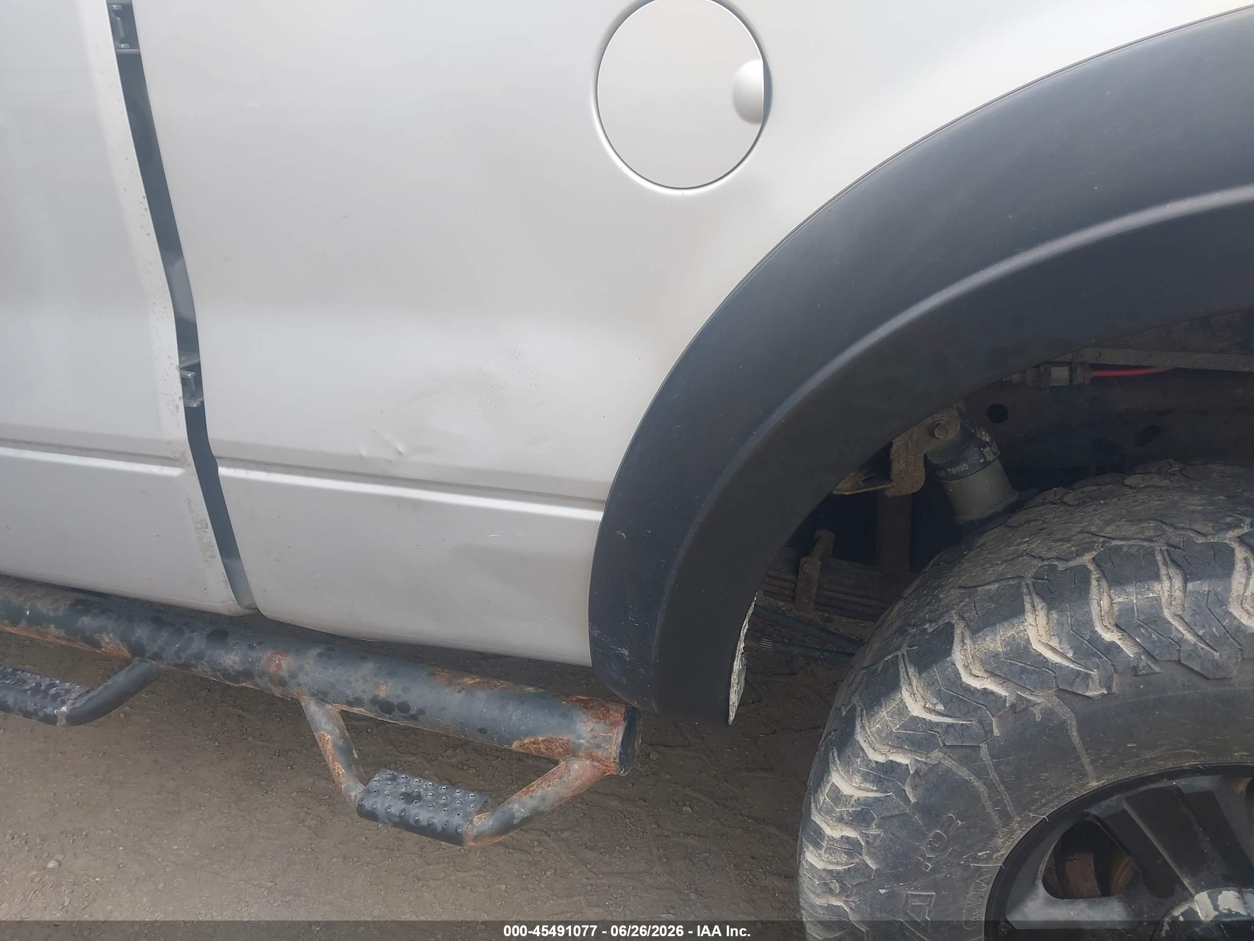2007 Ford F-150 Fx4/lariat/xl/xlt Silver vin: 1FTPX14V67NA04234