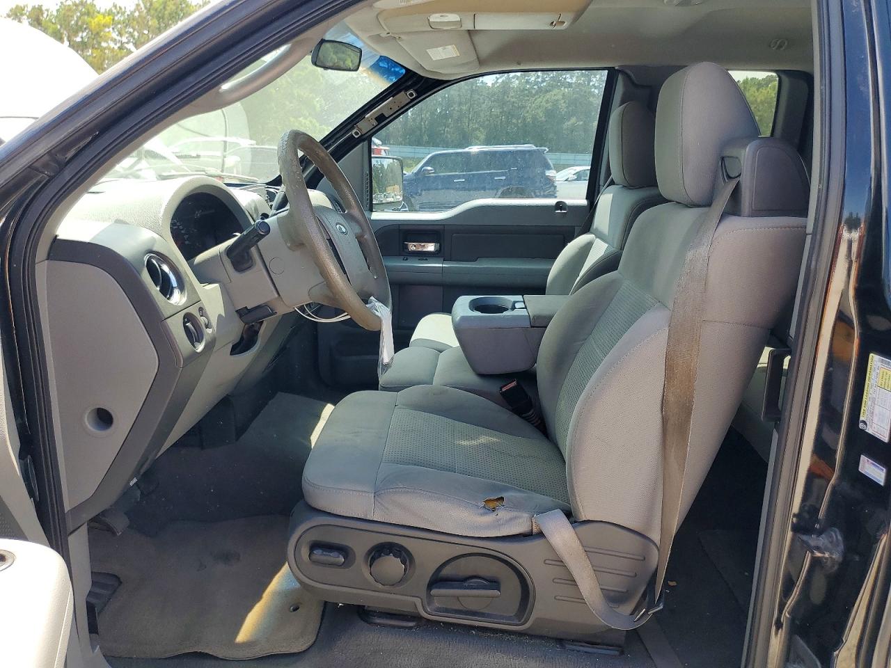 2007 Ford F150 Black vin: 1FTPX14V67NA11927