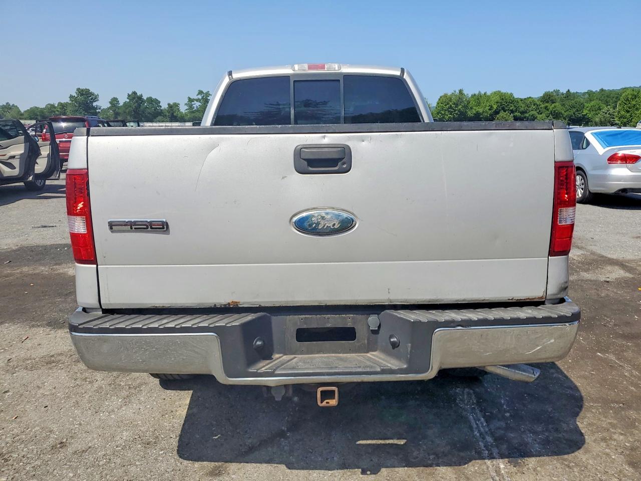2007 Ford F150 Silver vin: 1FTPX14V67NA53188